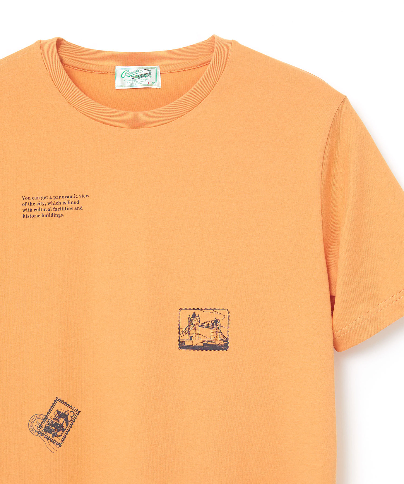 メンズ スタンププリント プレーティング Tシャツ通販 [1602-64216