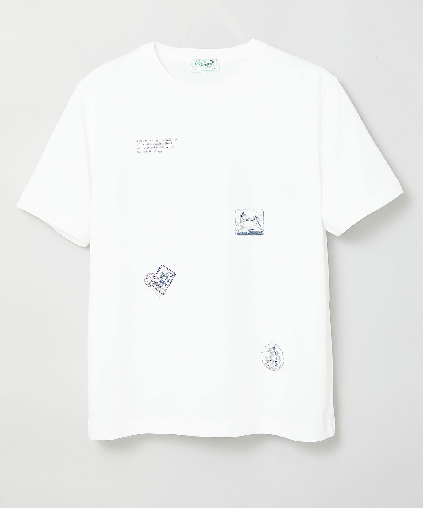 メンズ スタンププリント プレーティング Tシャツ通販 [1602-64216