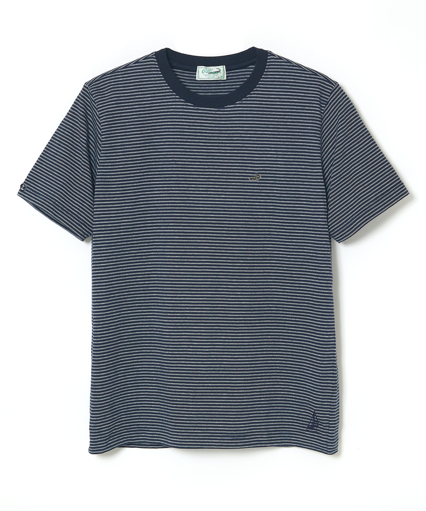メンズ マリンボーダー クルーネック Tシャツ通販 [1602-64227