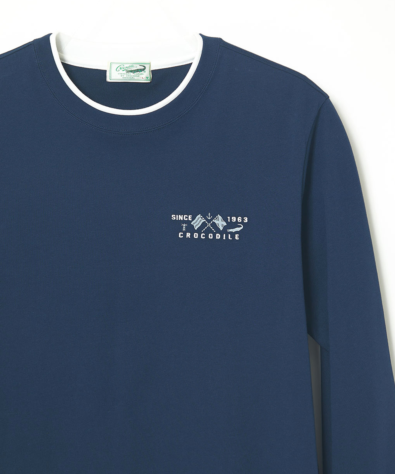 メンズ レイヤード風 ダブルフェイス Tシャツ通販 [1602-65208