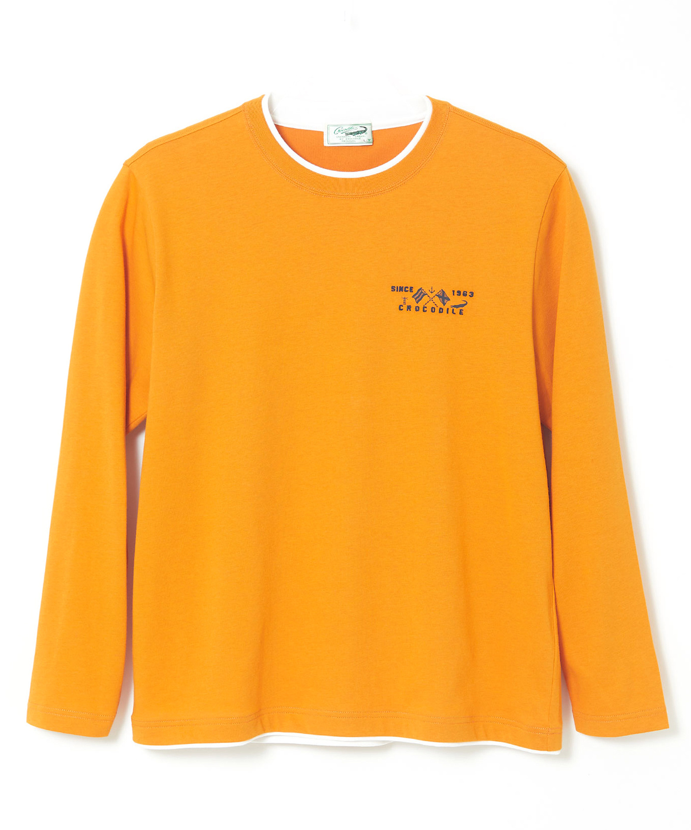 メンズ レイヤード風 ダブルフェイス Tシャツ通販 [1602-65208