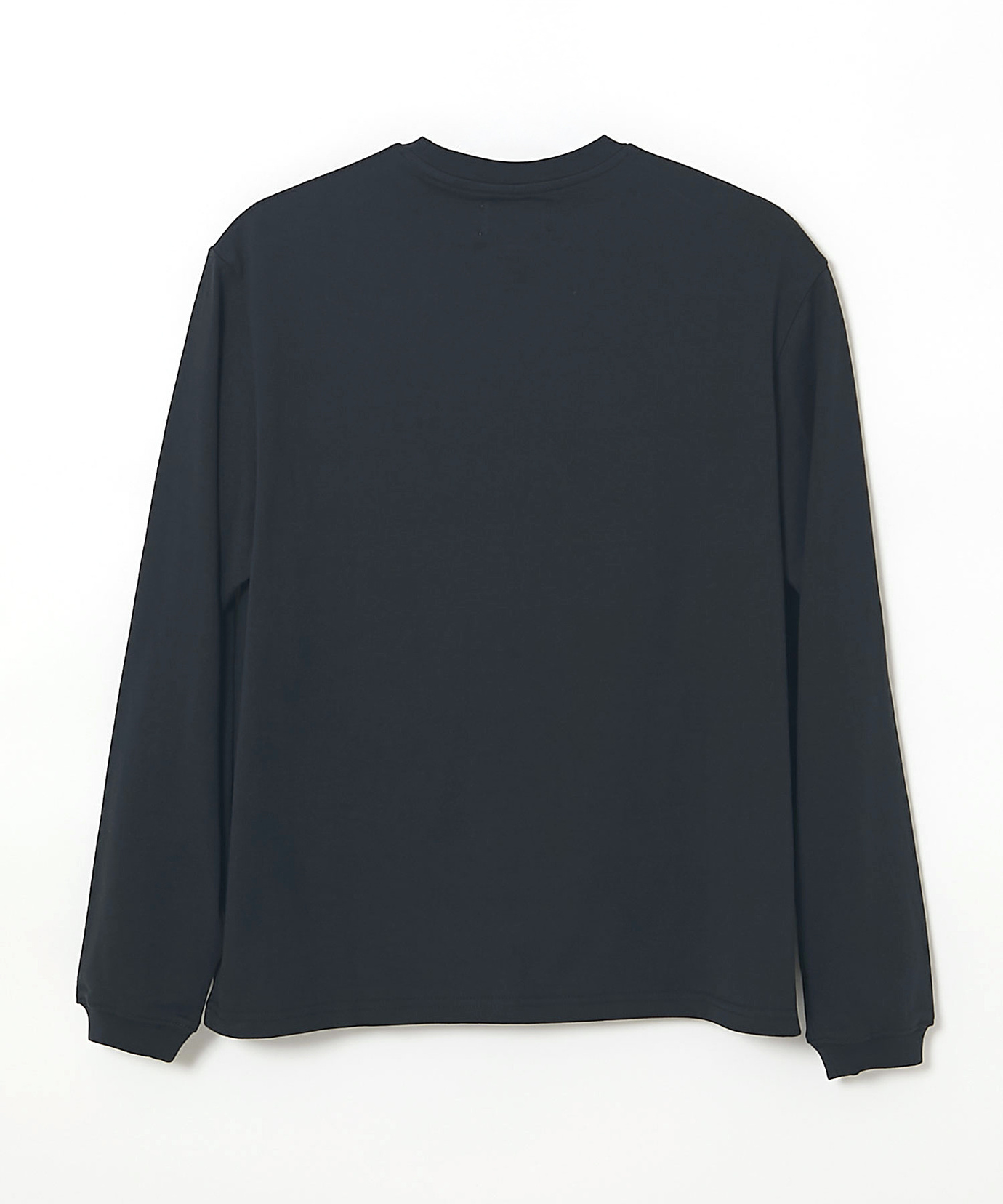 メンズ ロゴプリント クルーネック 長袖Tシャツ【オンラインショップ