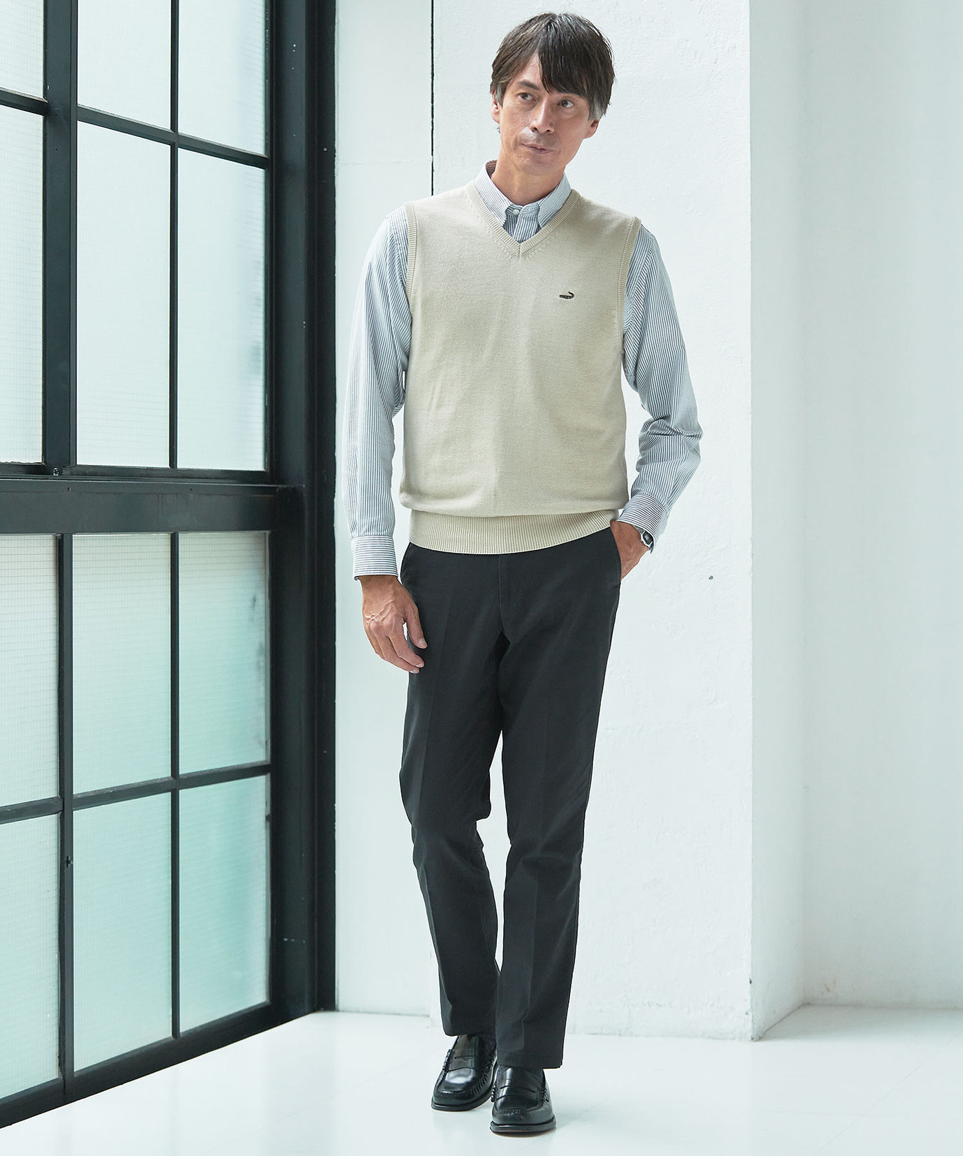 crocodile クロコダイル チェックシャツ Lサイズ チュニック新品