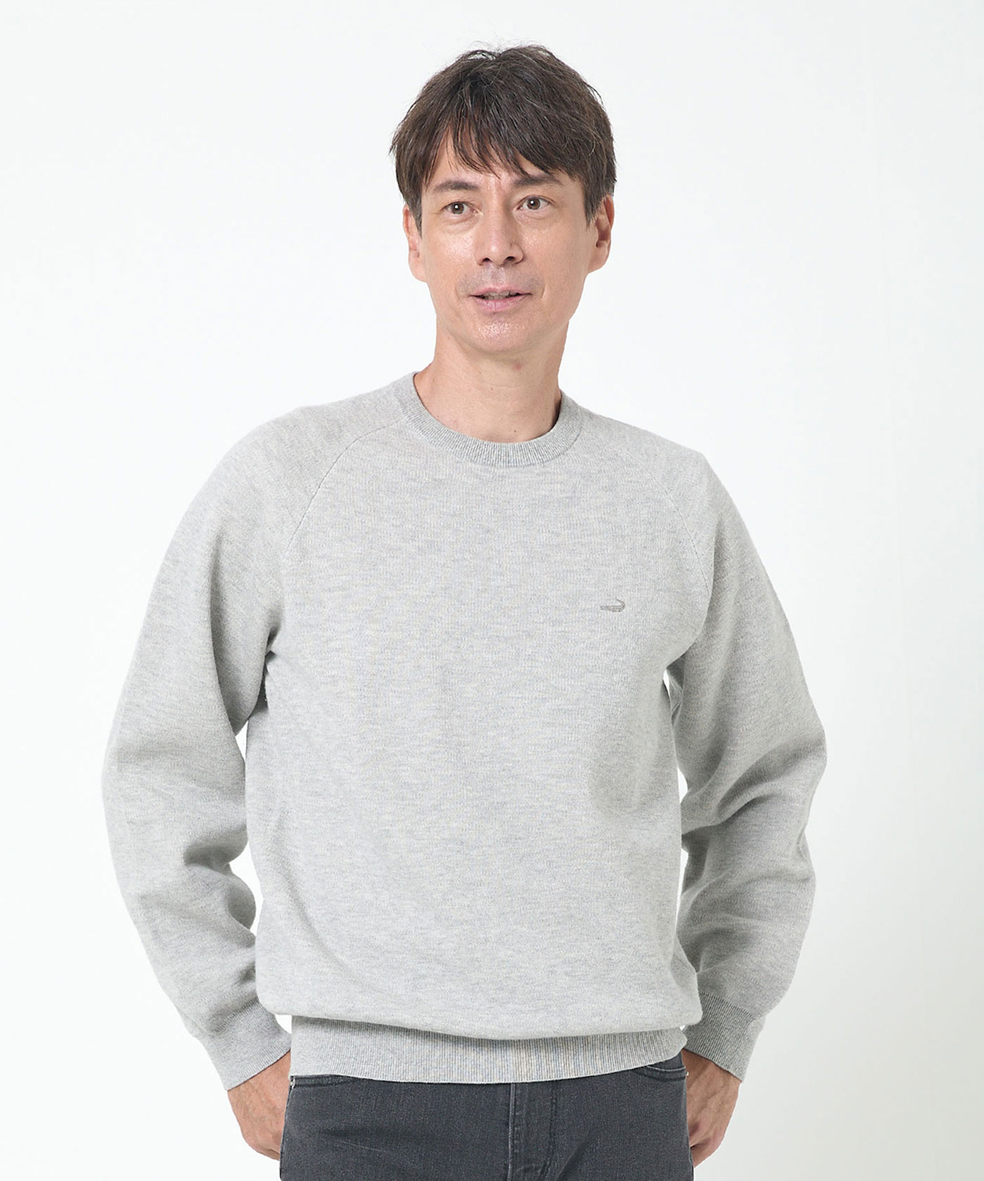メンズ コットン クルーネック トレーナー【手洗いOK】通販 [1603