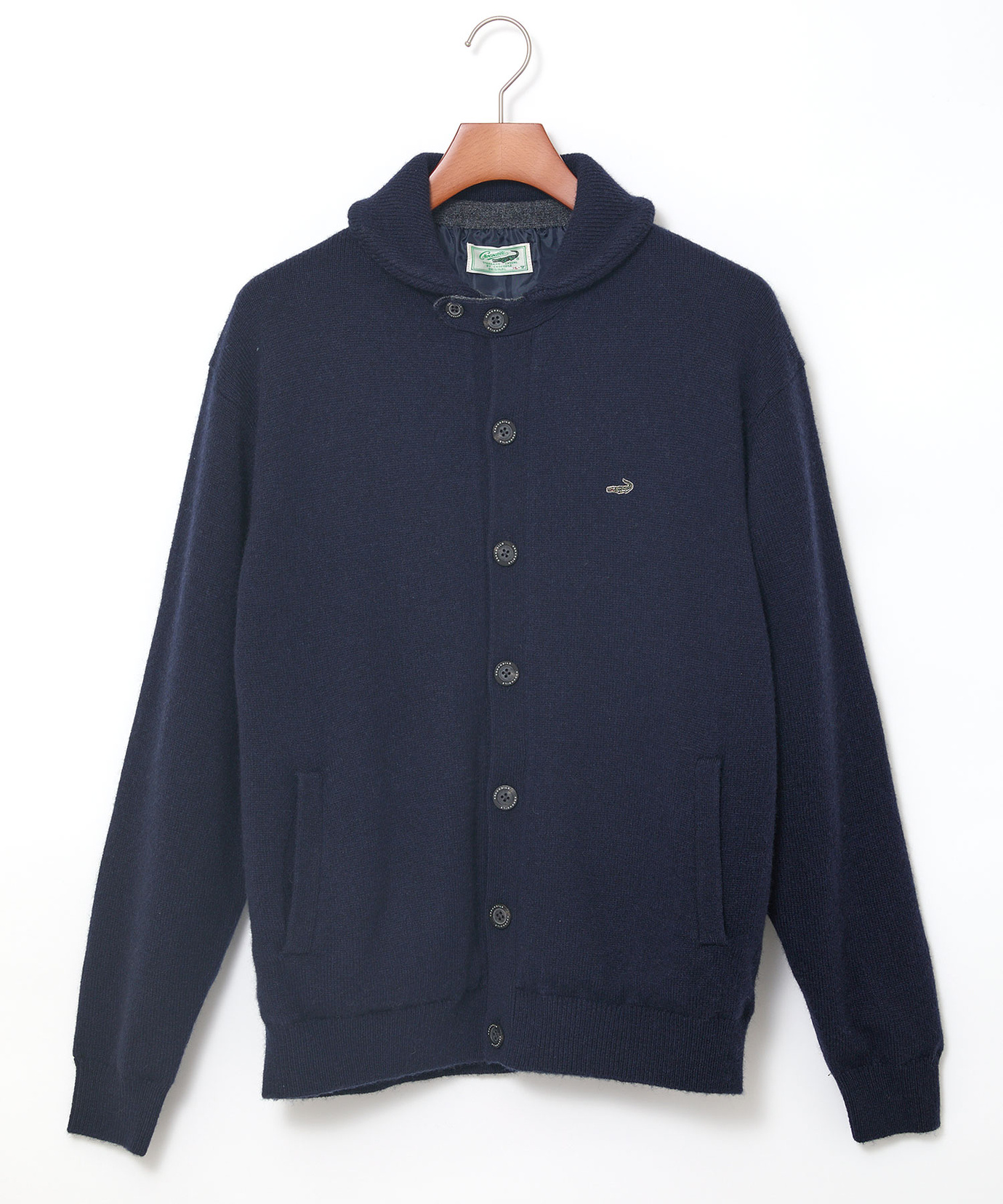 メンズ ウールブレンド 裏付き カーディガン通販 [1603-57302