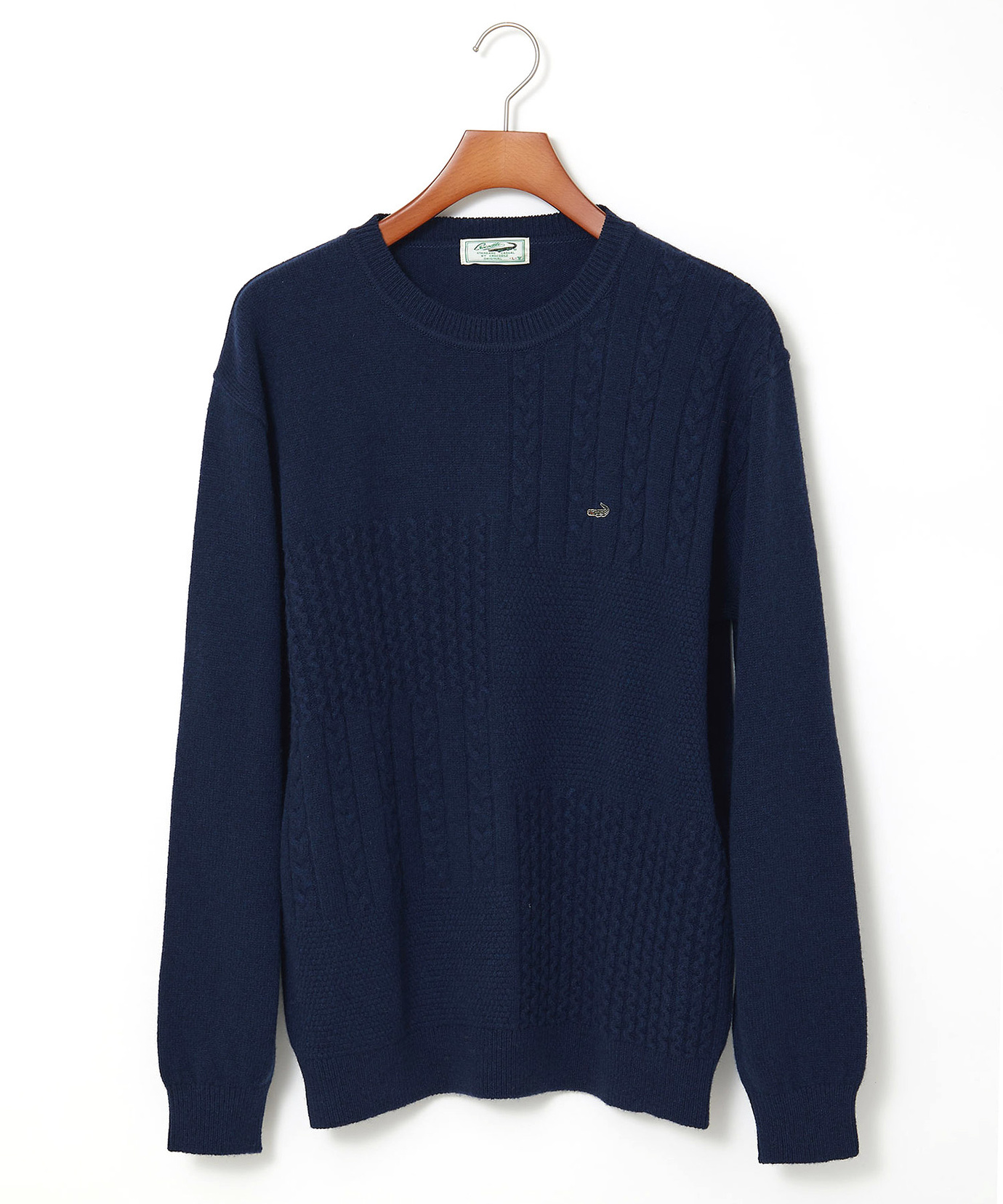 メンズ ラムウール マルチパターン ニット通販 [1603-57309