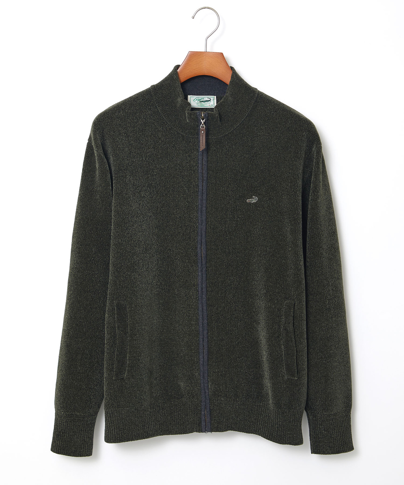 メンズ モールニット フルジップ ブルゾン通販 [1603-58302