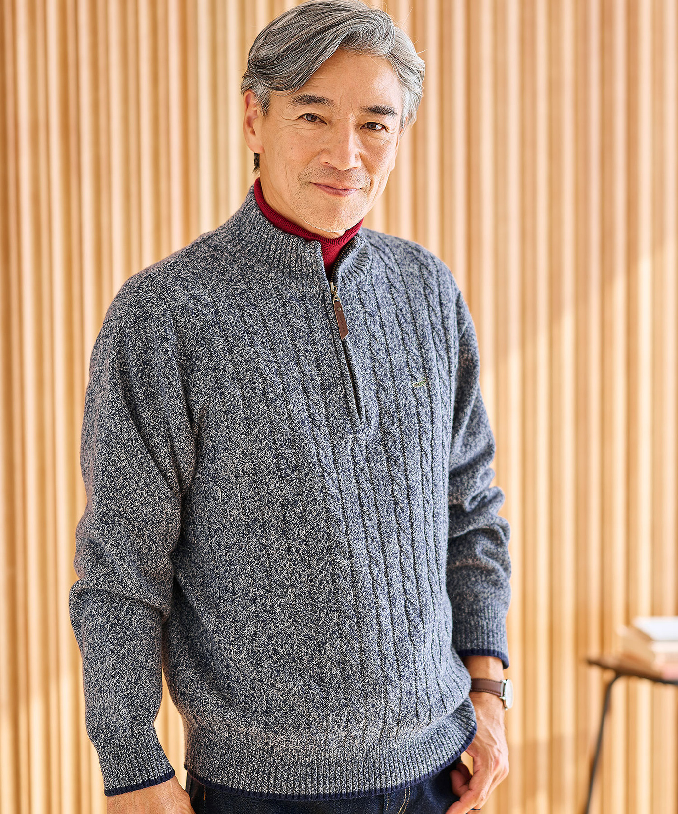 KJUS メンズ　ハーフジップセーター JIGGYS SHOP（ジギーズショップ） ニット セーター メンズ トップス