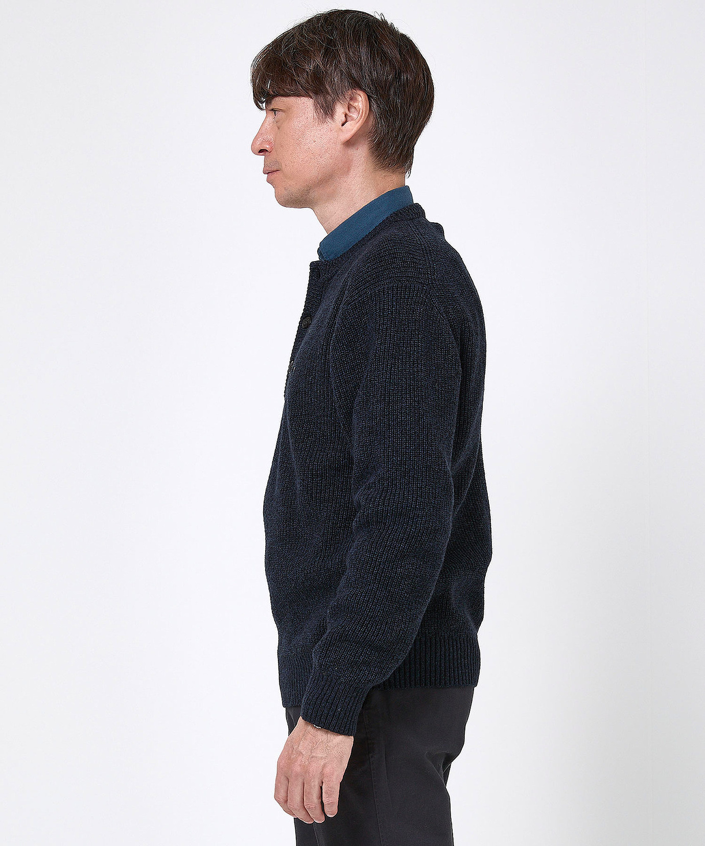 DISCOVERED ニット　赤西 着用 未使用】赤西仁着用DISCOVERED ディスカバード ダメージニット カーキ