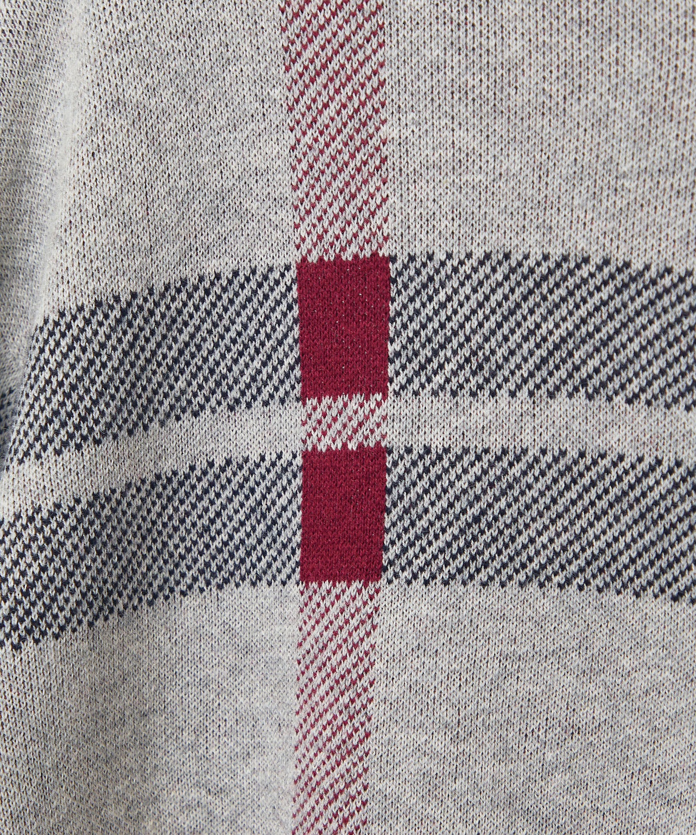 メンズ カシミヤブレンド チェック柄 ニット【手洗いOK】通販 [1603