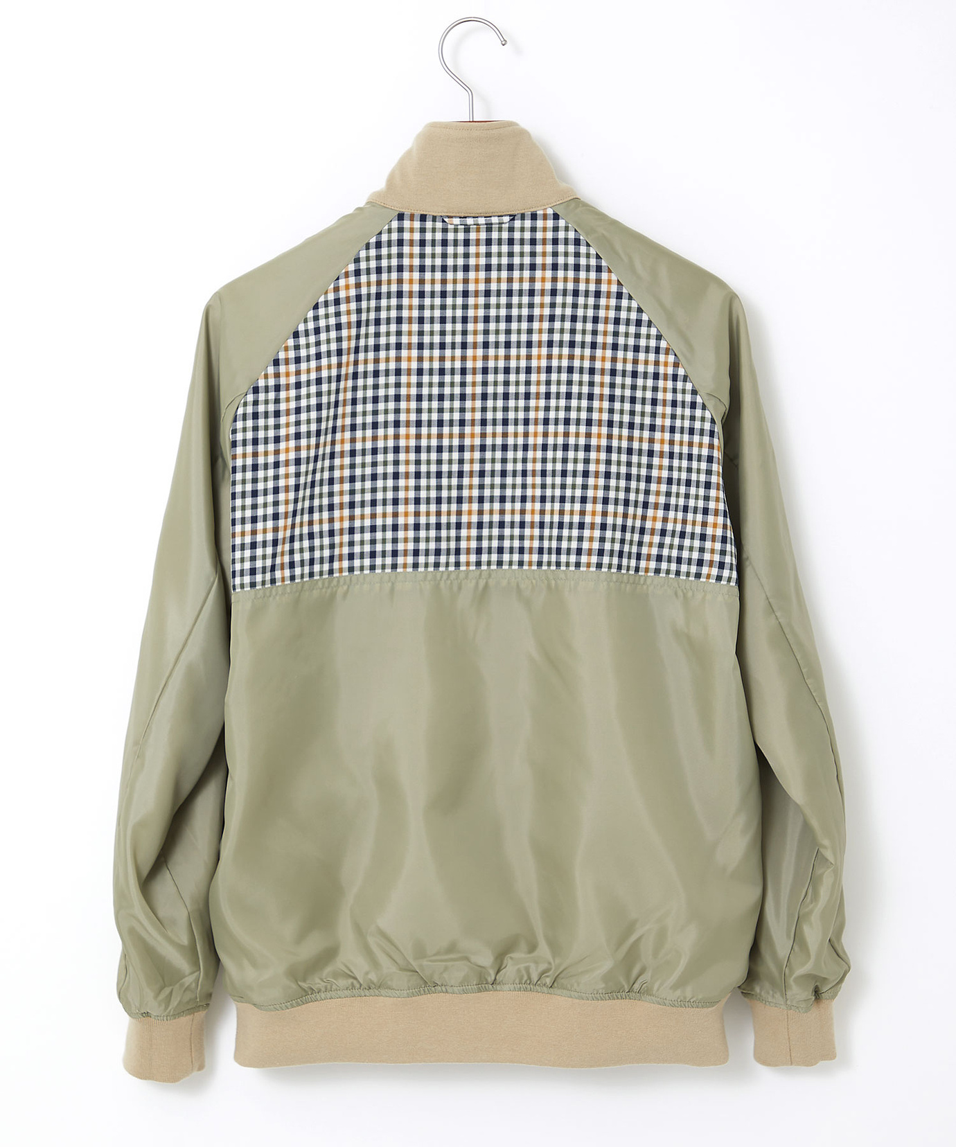 メンズ ハウンド ブルゾン 【クロコダイルタータン】【日本製生地