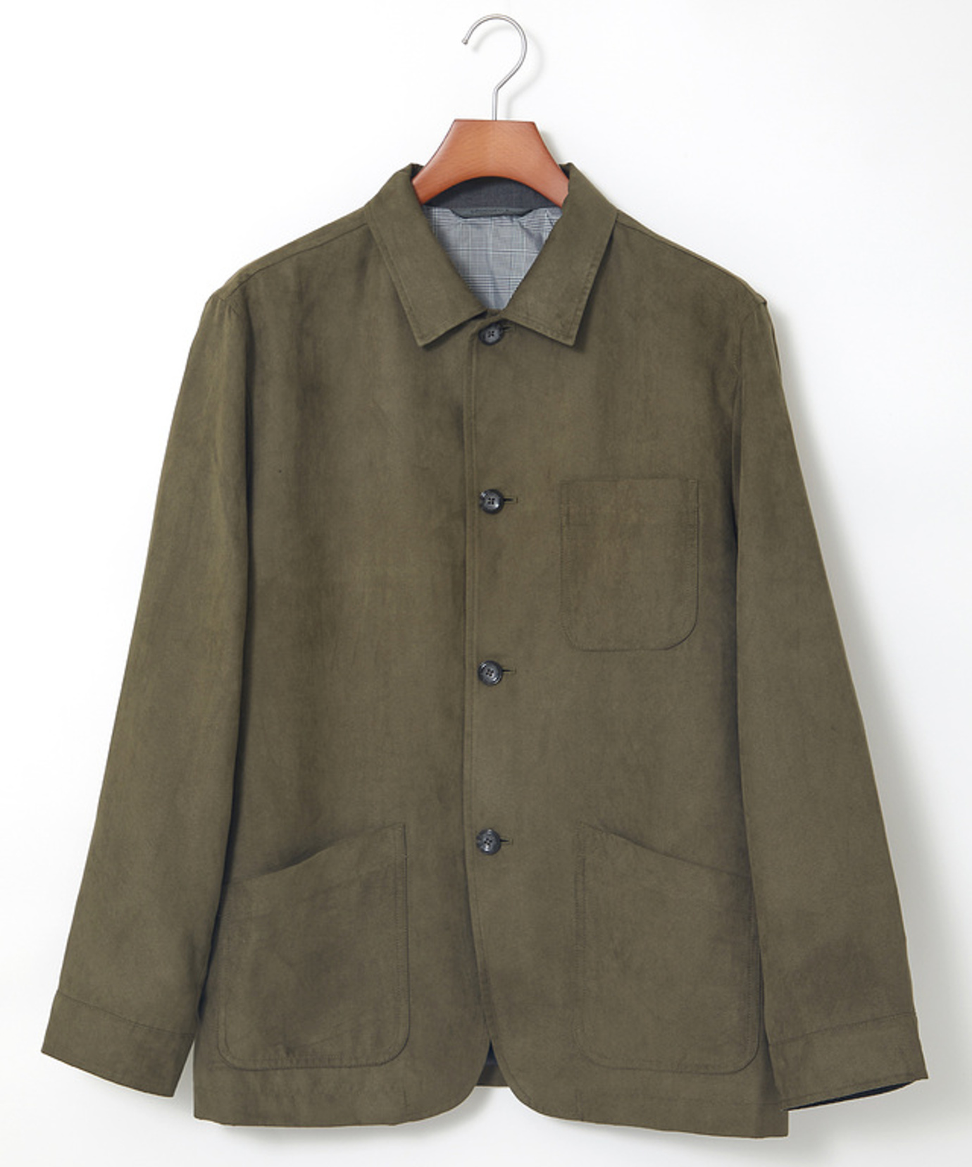 メンズ 微起毛 カバーオール ジャケット通販 [1604-45405