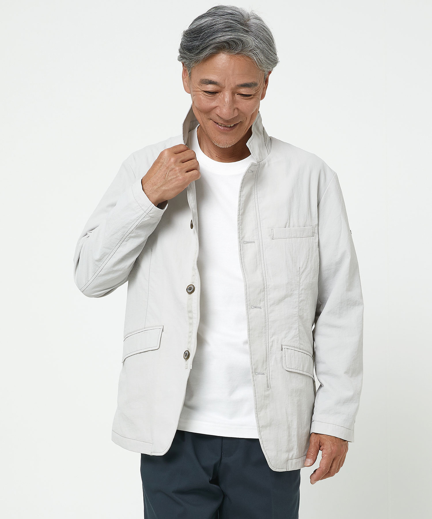 メンズ タスラン加工 ワッシャー ジャケット通販 [1604-51404