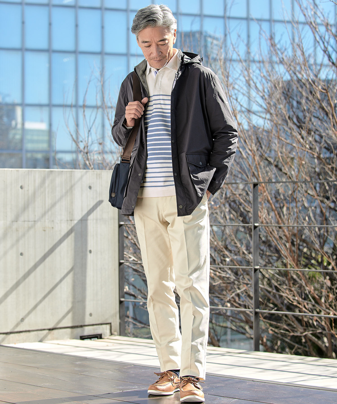 メンズ タフタ フード付き マウンテン ジャケット通販 [1604-51405