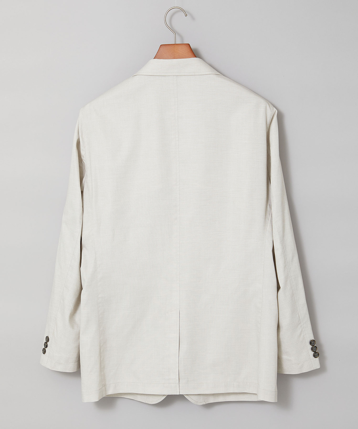 メンズ ドビー生地 シャンブレー テーラード ジャケット通販 [1604