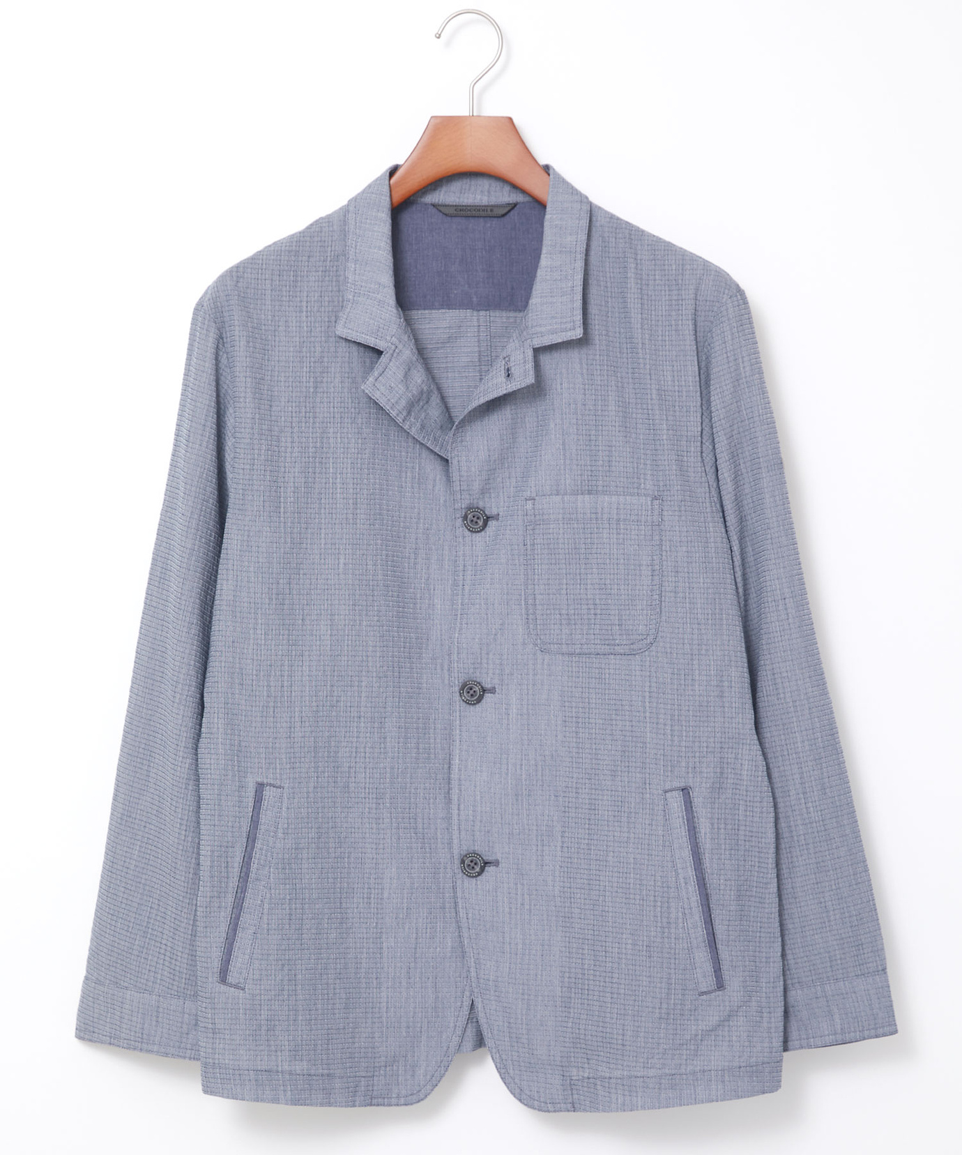 メンズ リップル生地 サマージャケット【吸汗速乾】通販 [1604-53406