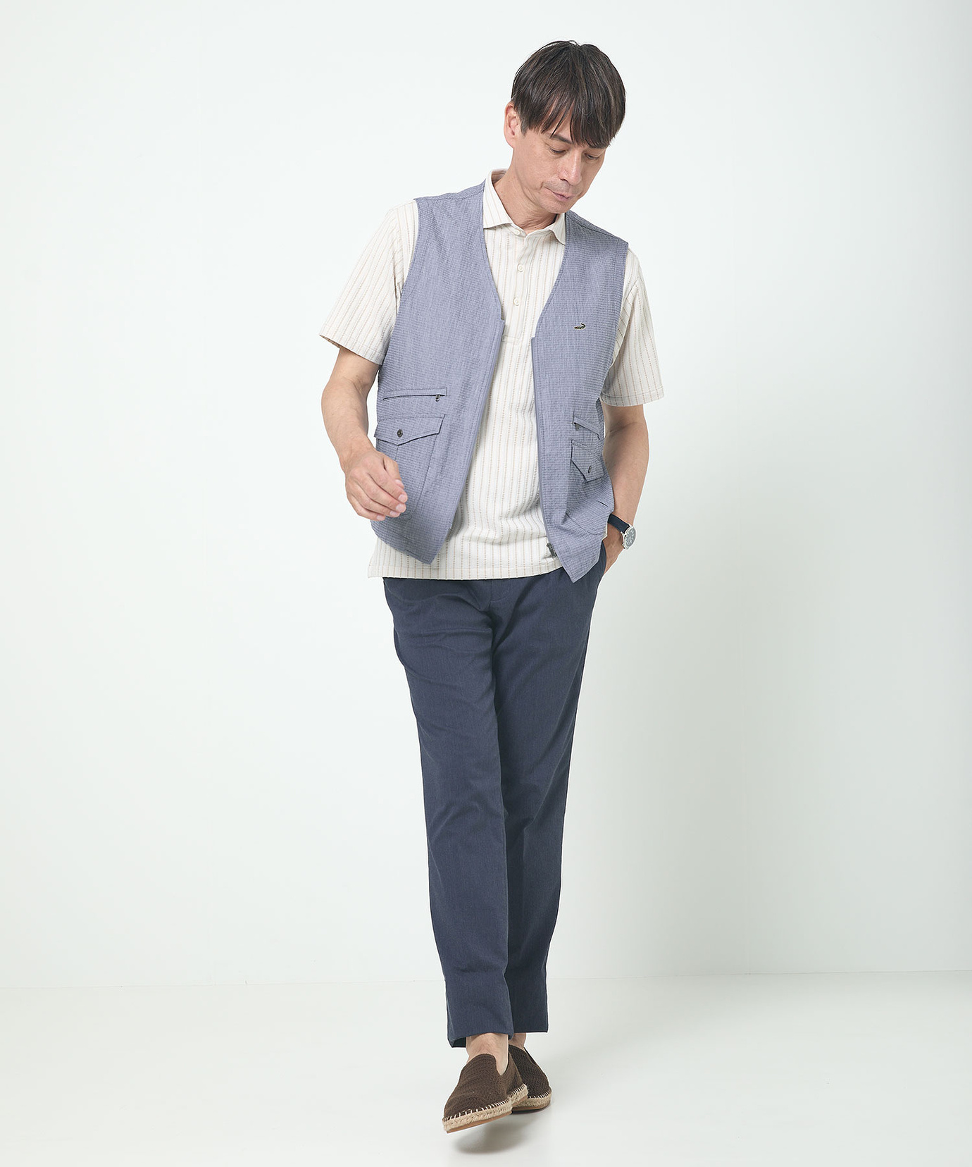 COMMON/DIVISOR/NAMPULA/ベスト Stussy sweatリバースウィーブスウェット-COMMON DIVISOR NAMPULA BAG