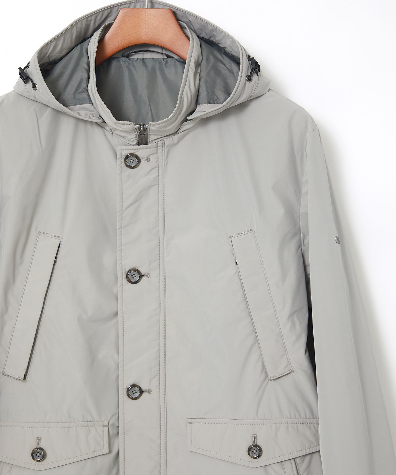 メンズ タフタ フード付き マウンテン パーカー通販 [1604-55408