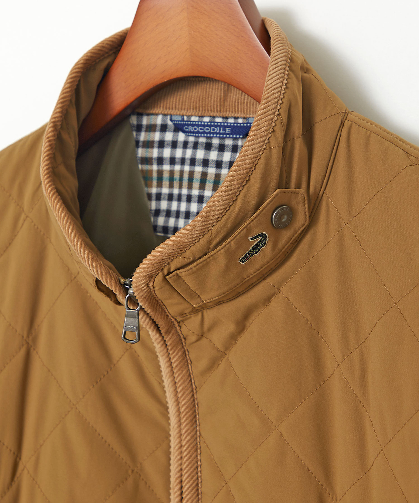 メンズ スタンドカラー キルティング ジャケット通販 [1604-56499