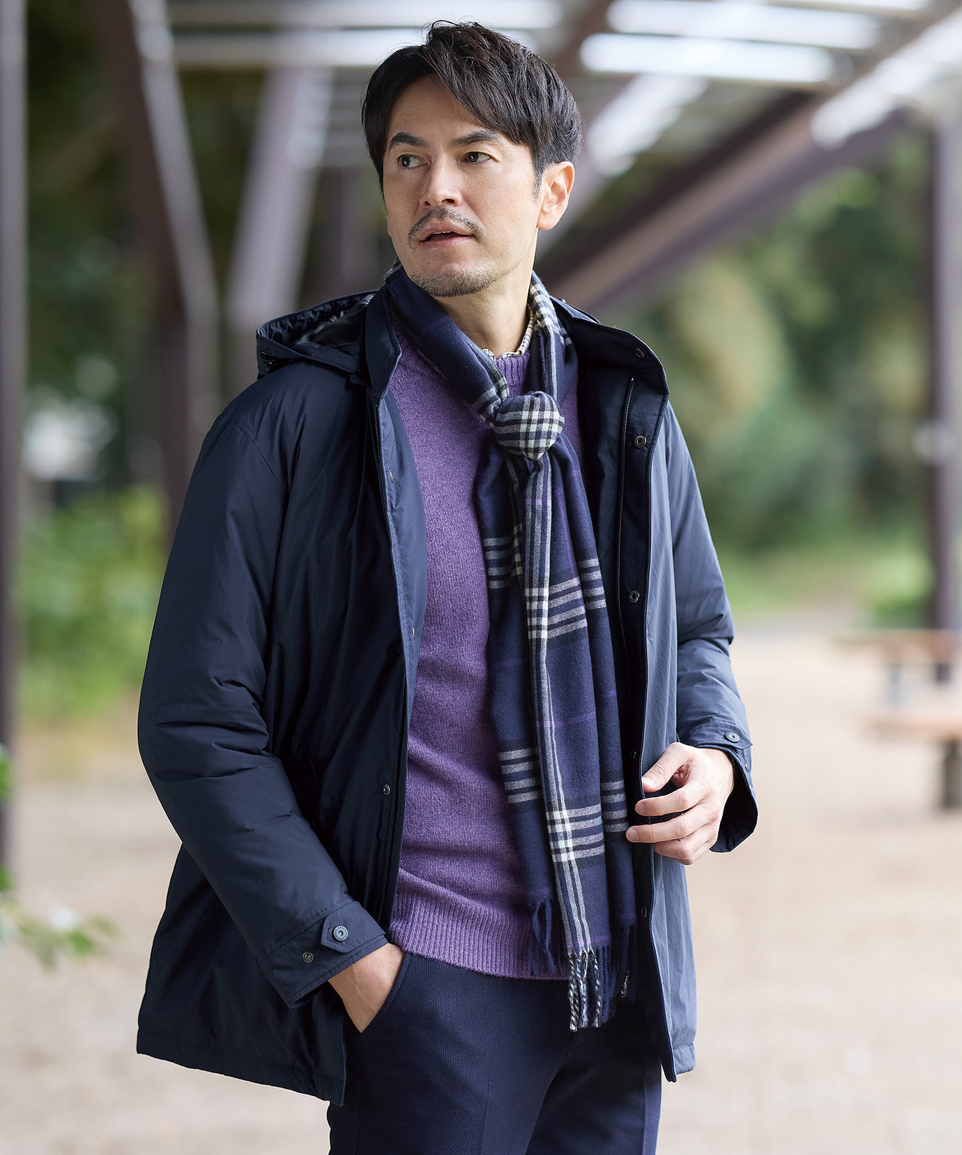 メンズ ウェザー モッズダウン【撥水】通販 [1604-57402