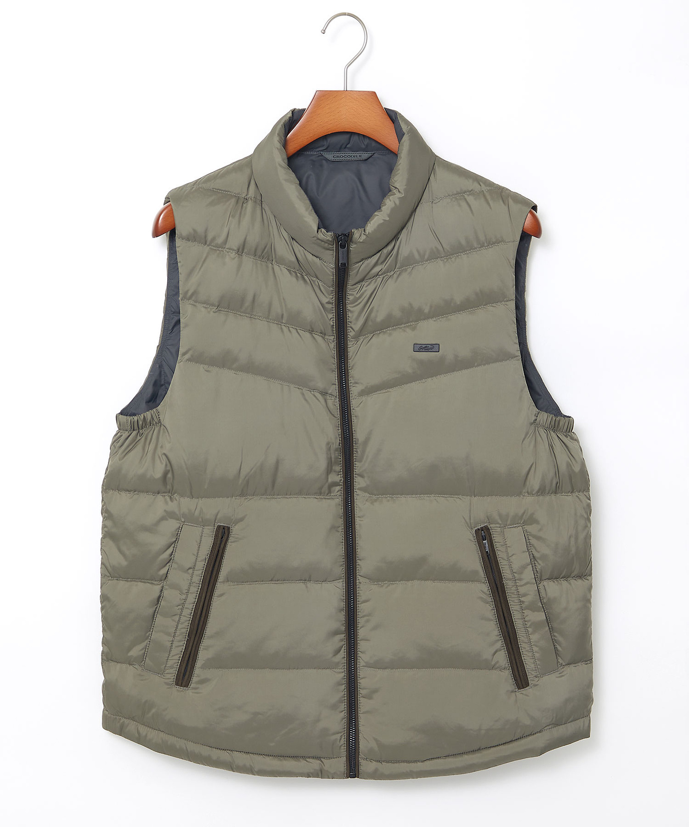 メンズ キルティング ダウン ベスト通販 [1604-57403] - クロコダイル