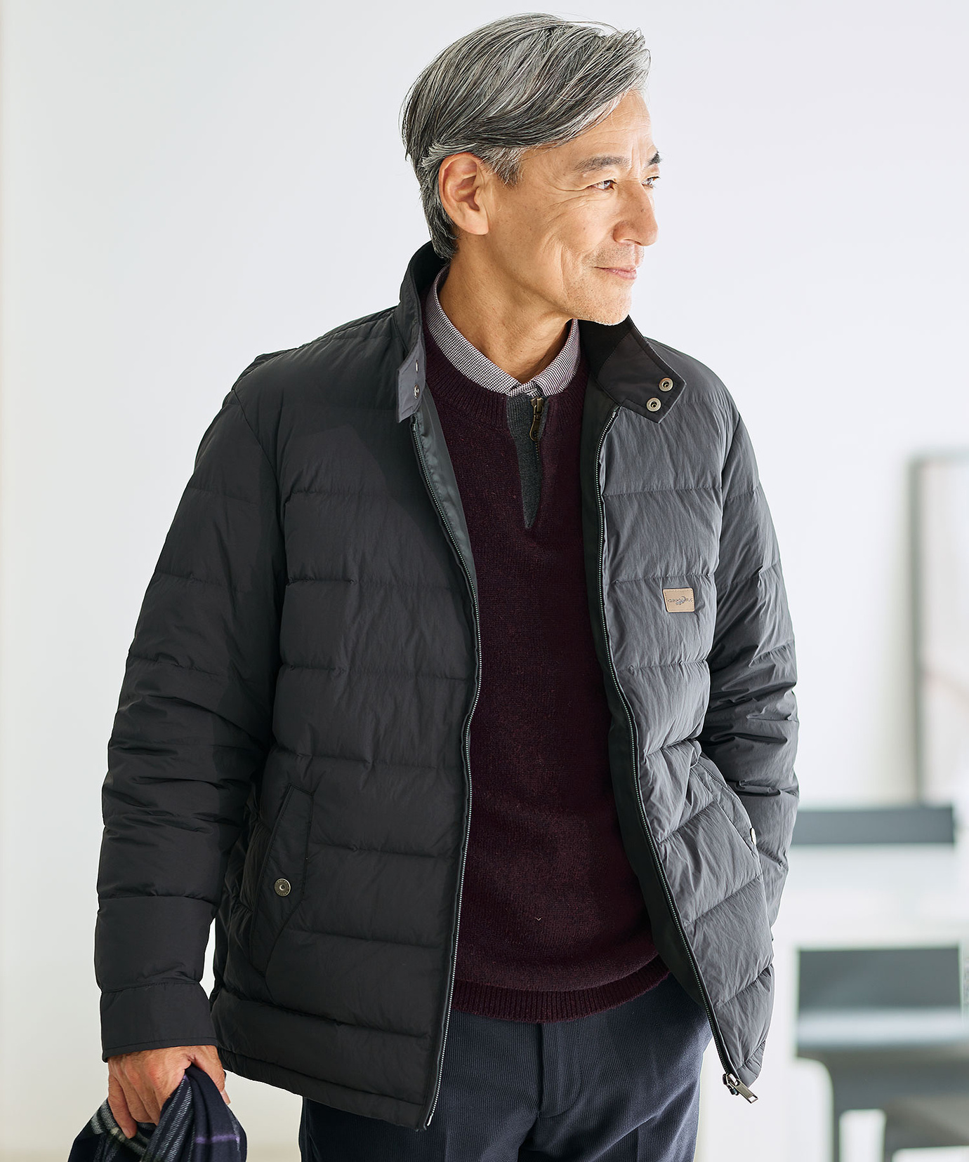 メンズ エアロダウン ブルゾン通販 [1604-57404] - クロコダイル