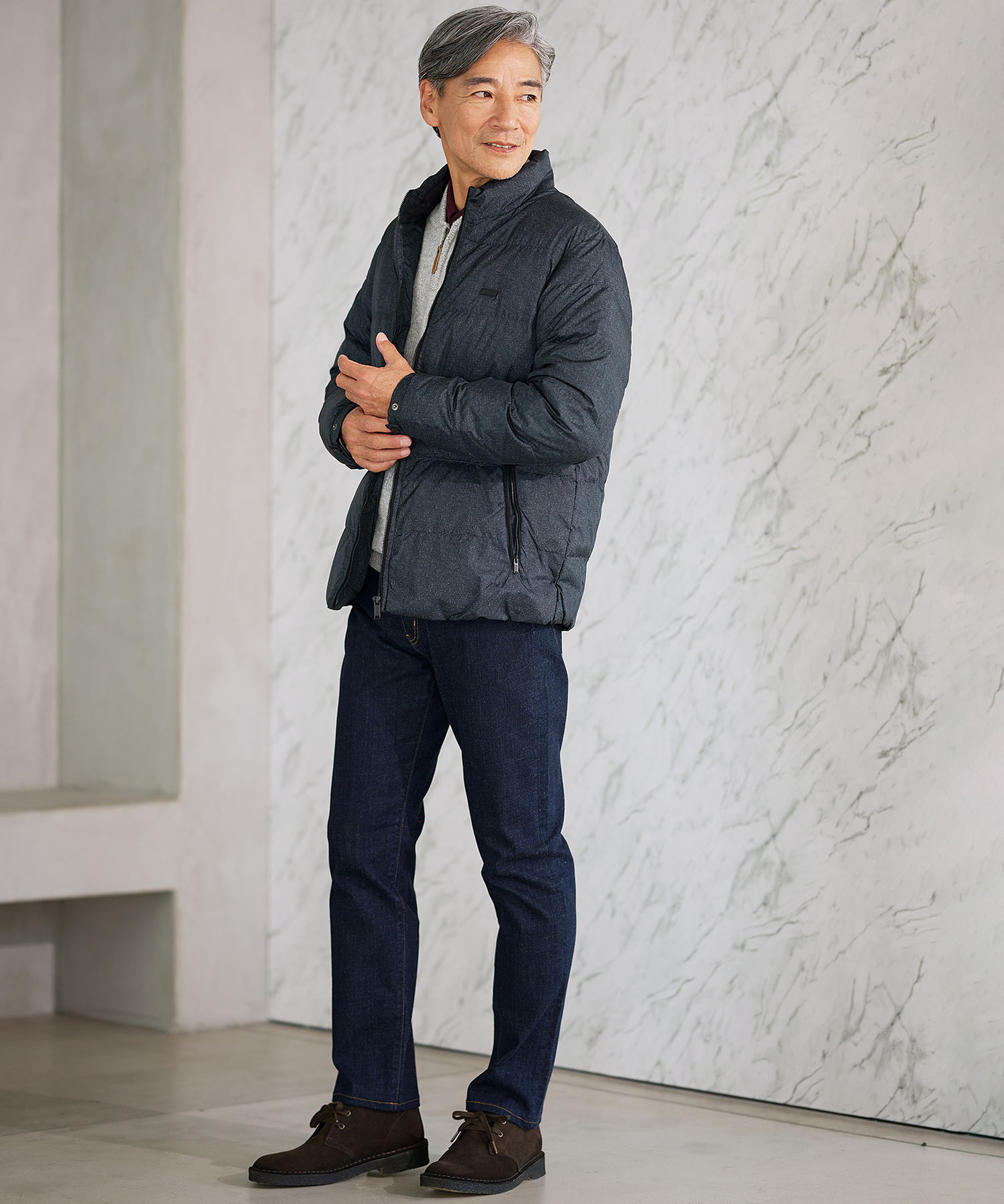 ダウンジャケット アウター メンズ マジックライトダウン ブルゾン通販 [1604-57406