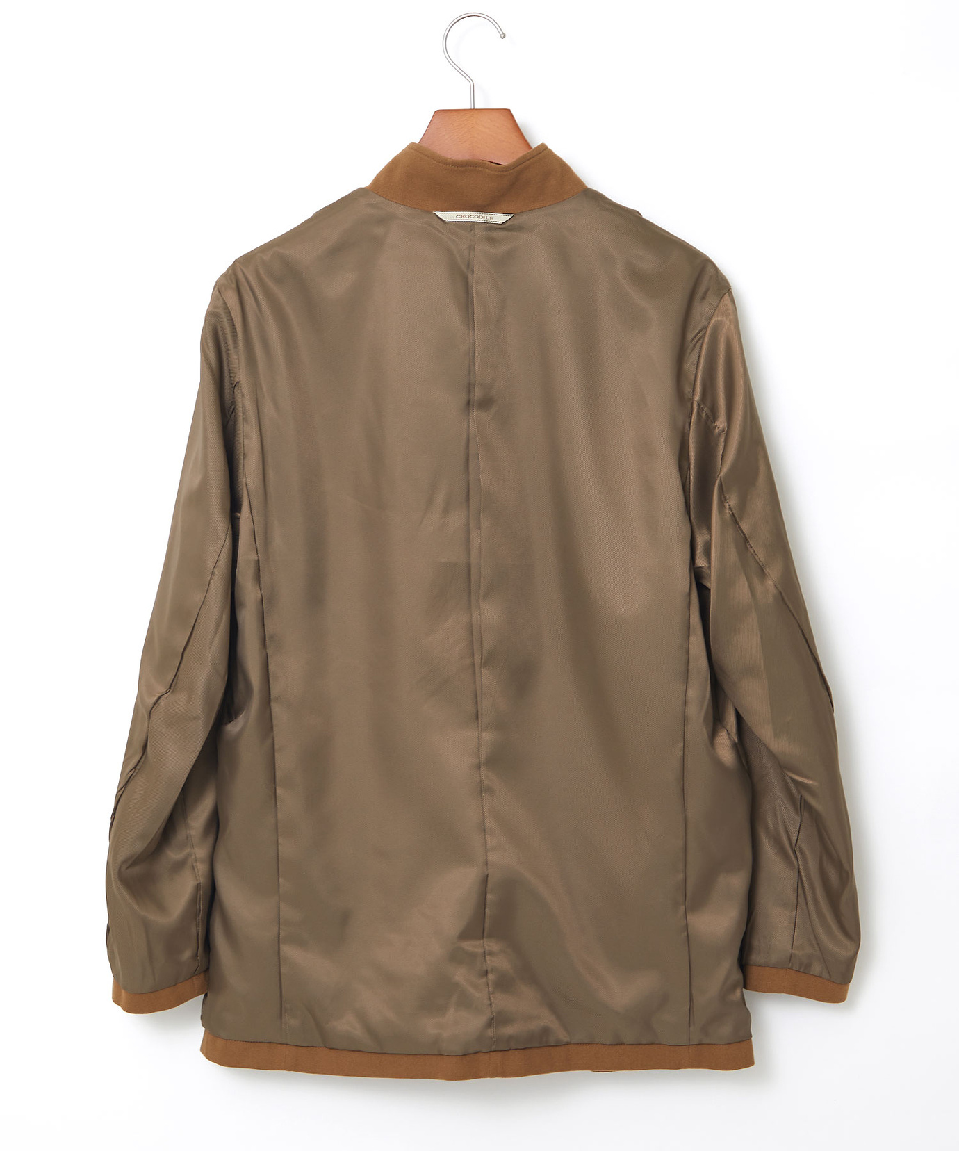 メンズ ジャージーメルトン スタンドカラー ジャケット通販 [1604