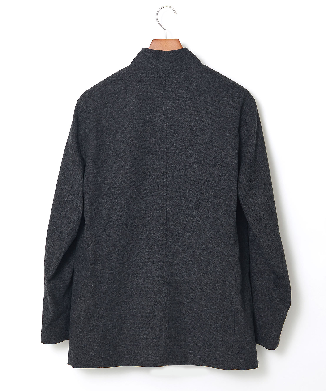 メンズ ジャージーメルトン スタンドカラー ジャケット通販 [1604