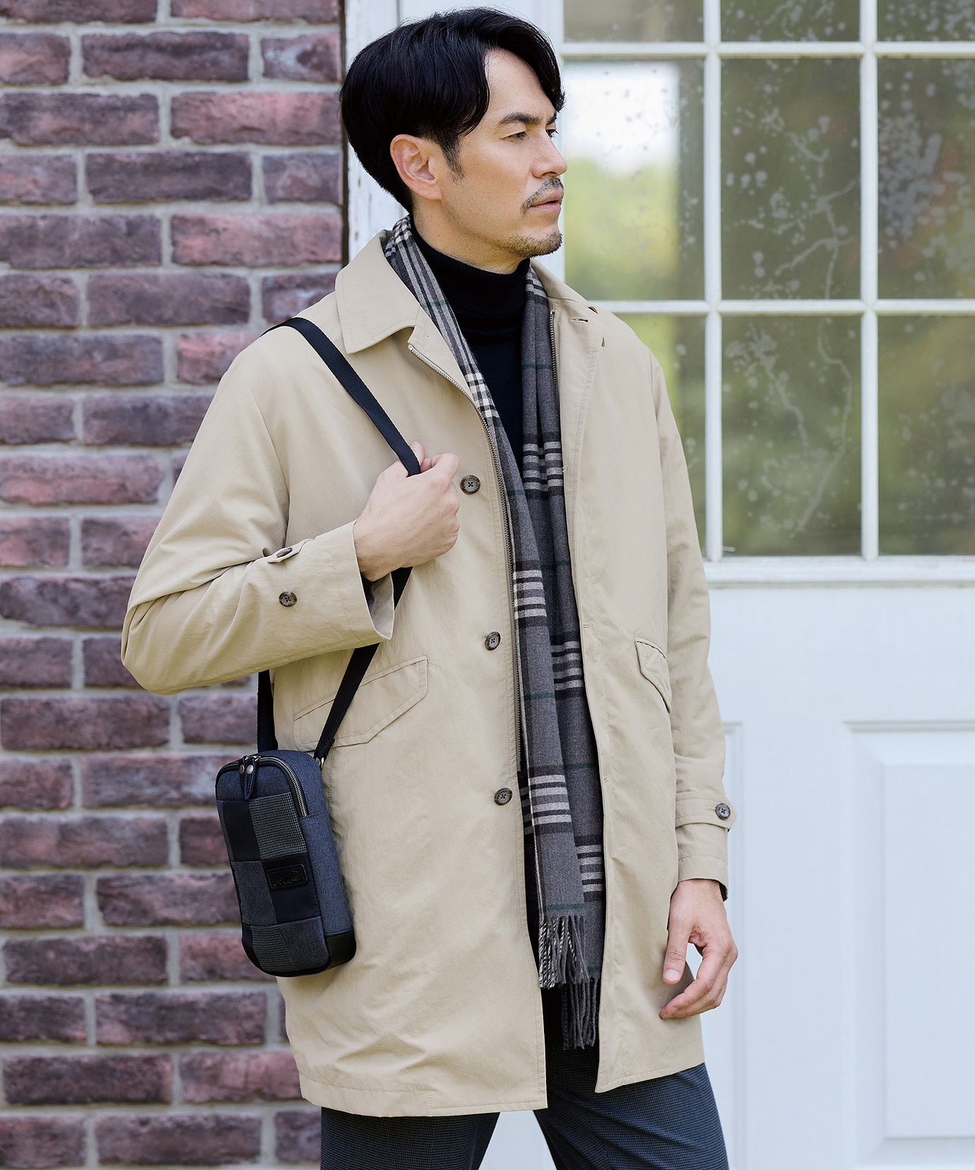 メンズ 3WAY ステンカラー コート通販 [1604-57408] - クロコダイル