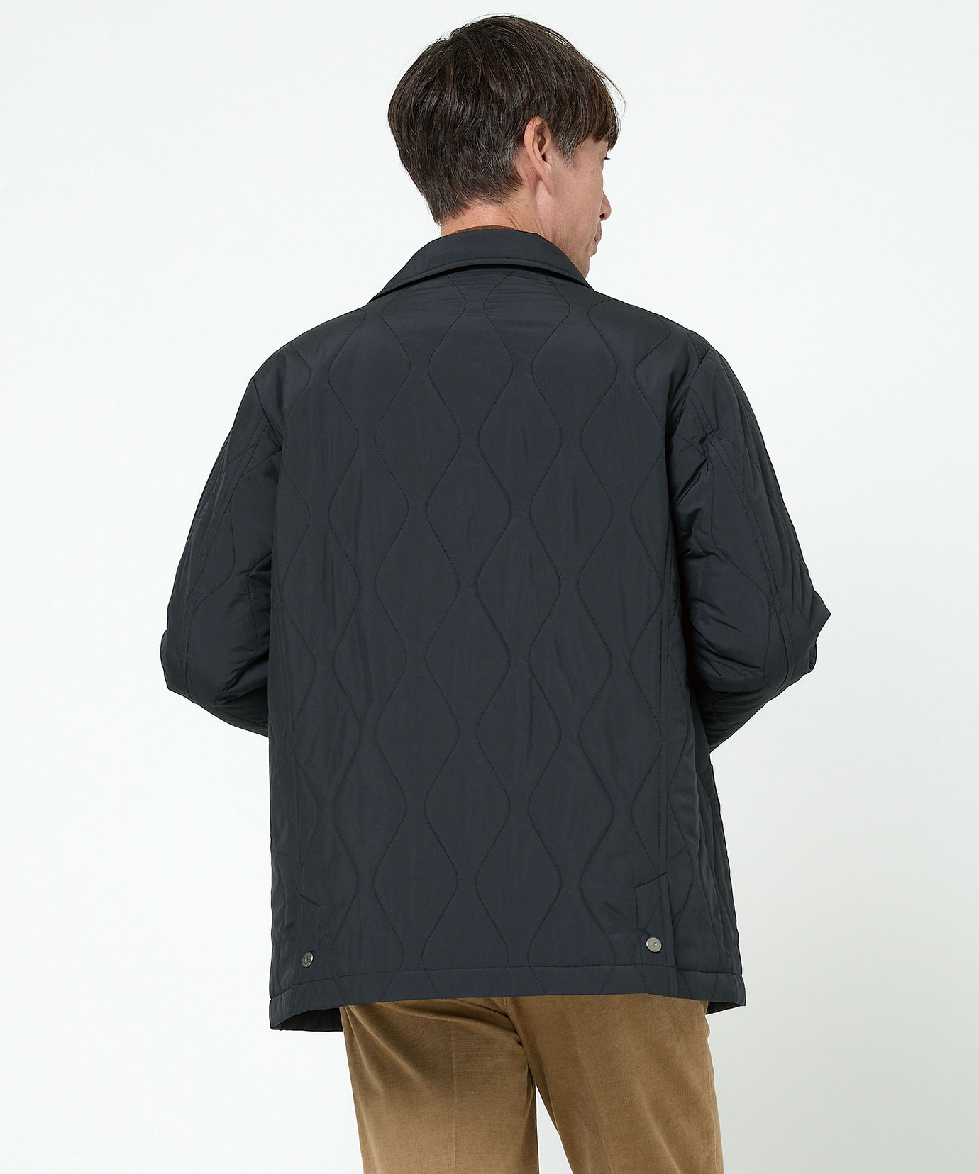 メンズ キルティング ステンカラー ジャケット通販 [1604-58404