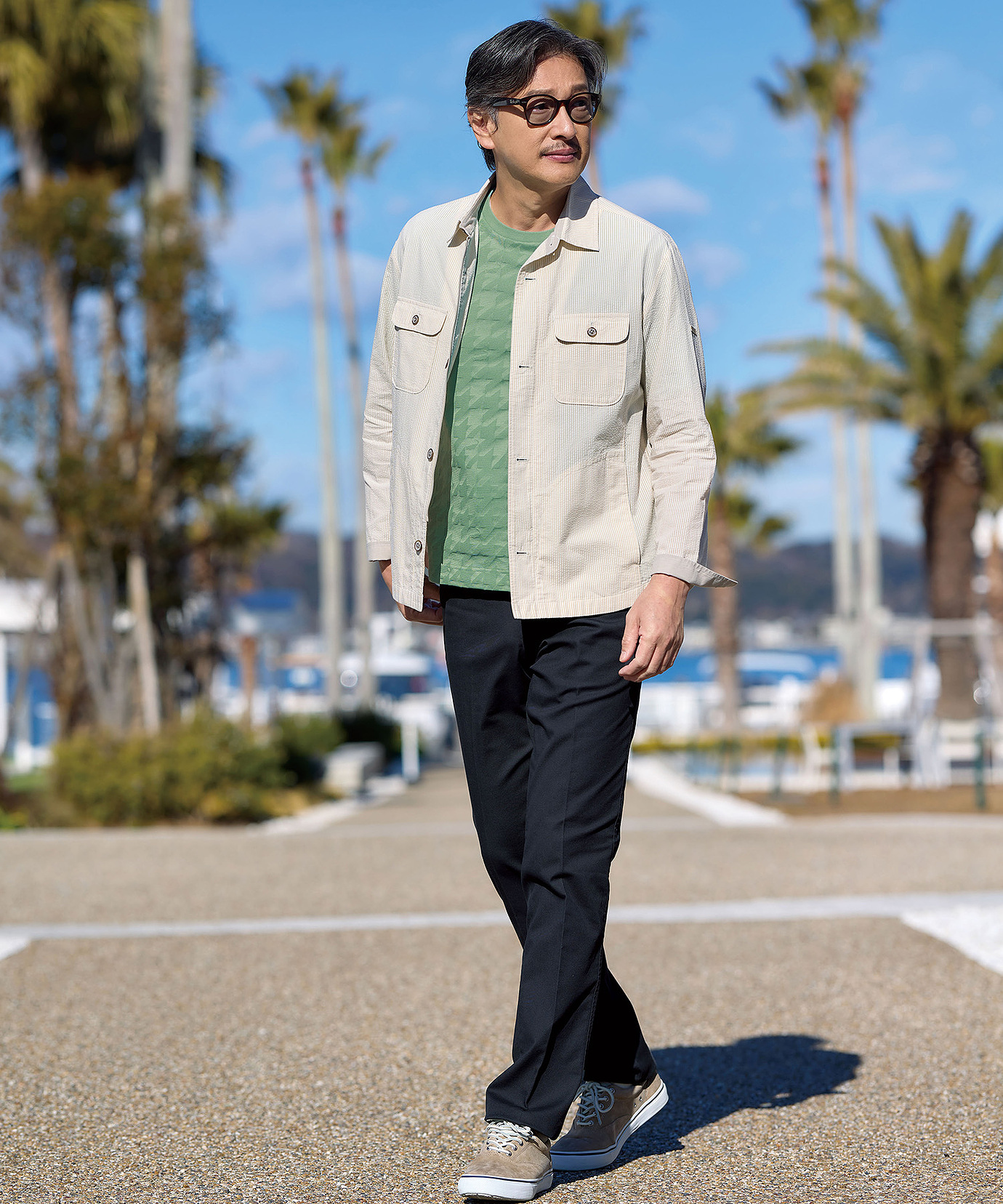 メンズ ストレッチ ノータック スマート チノパンツ【日本製生地】通販