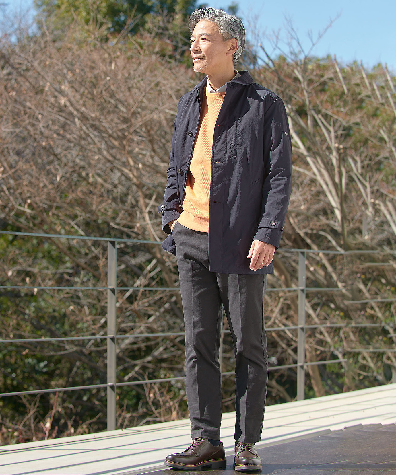 nvetokki リメイク　メンズ メンズ ストレッチ ノータック スマート チノパンツ【日本製生地】通販