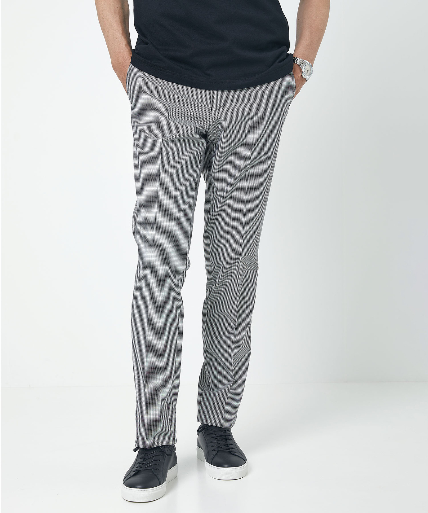 メンズ チェック柄 ストレッチ パンツ通販 [1605-51502