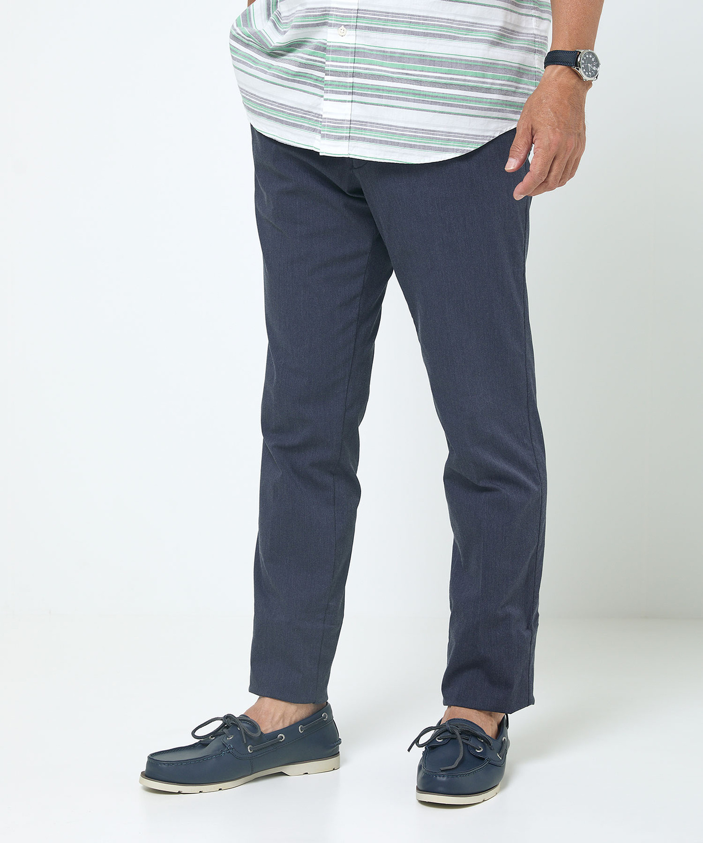 メンズ ツイルタック ストレッチ パンツ【接触冷感】【UV加工】通販