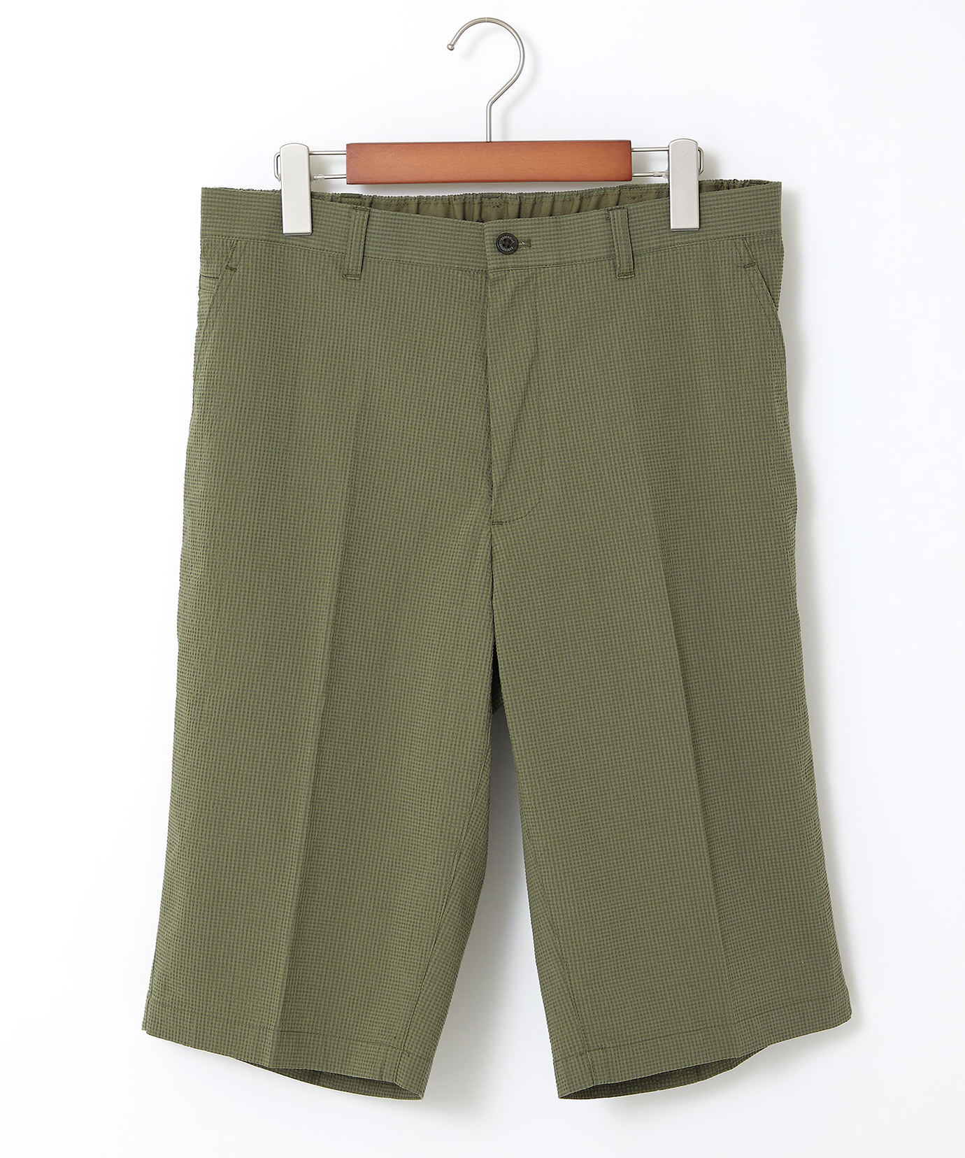 メンズ サッカー 小柄チェック柄 ショート パンツ通販 [1605-53507