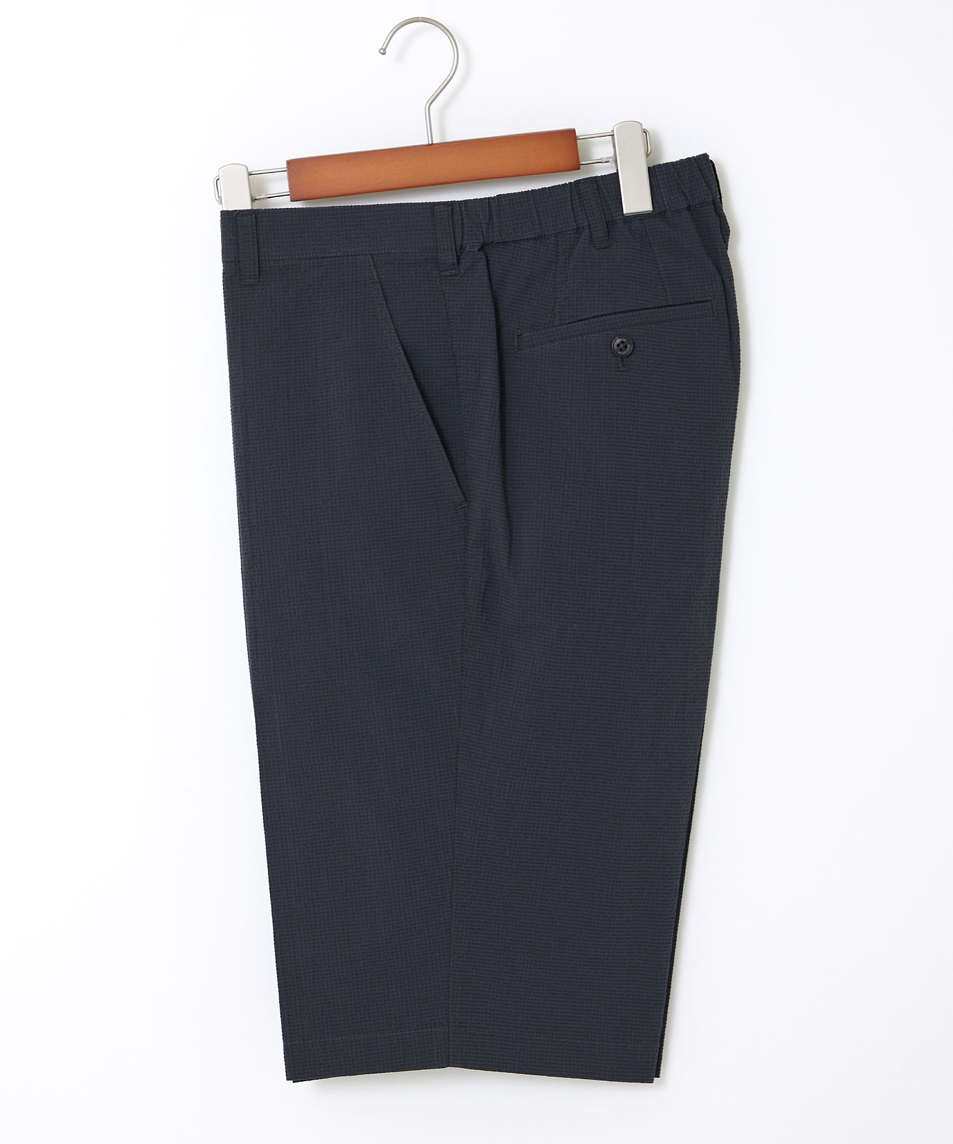 メンズ サッカー 小柄チェック柄 ショート パンツ通販 [1605-53507