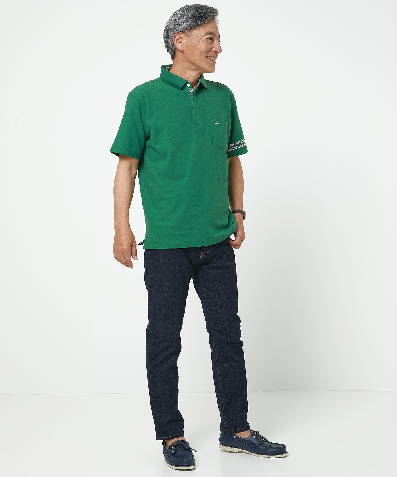 メンズ 5ポケット テーパード デニムパンツ通販 [1605-76500