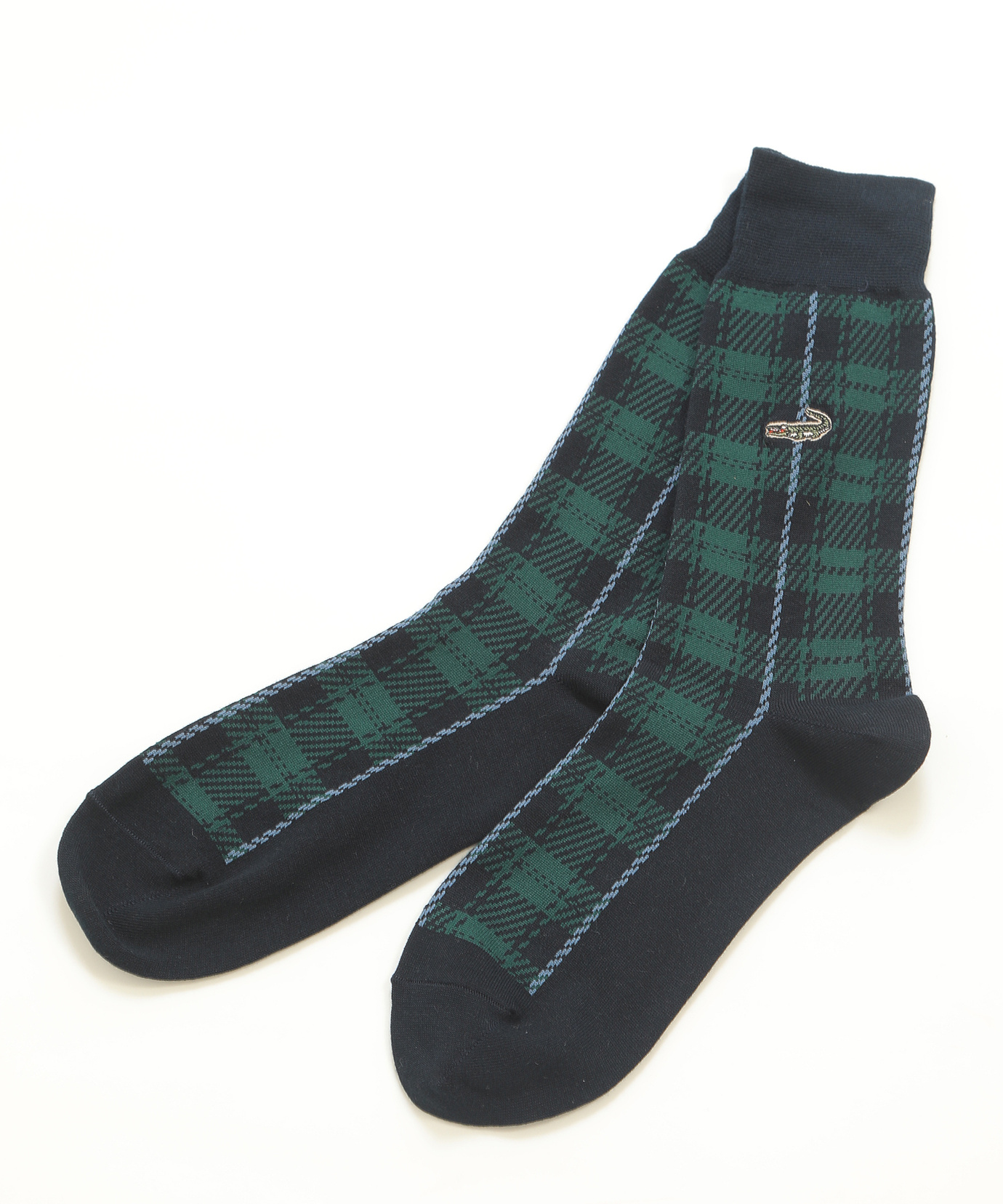メンズ タータンチェック ソックス通販 [1607-15704] - クロコダイル