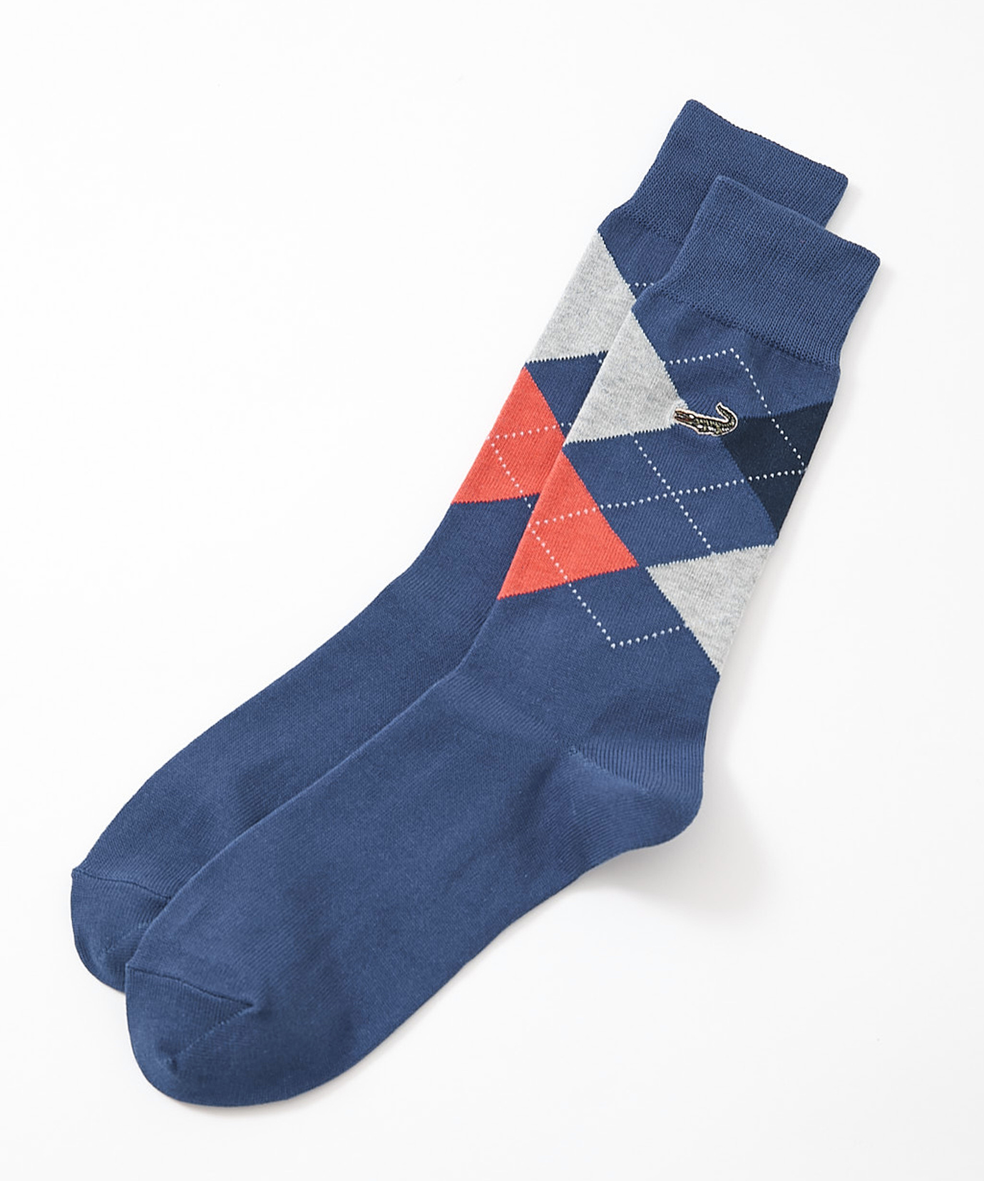 メンズ アーガイル クルー ソックス通販 [1607-31702] - クロコダイル