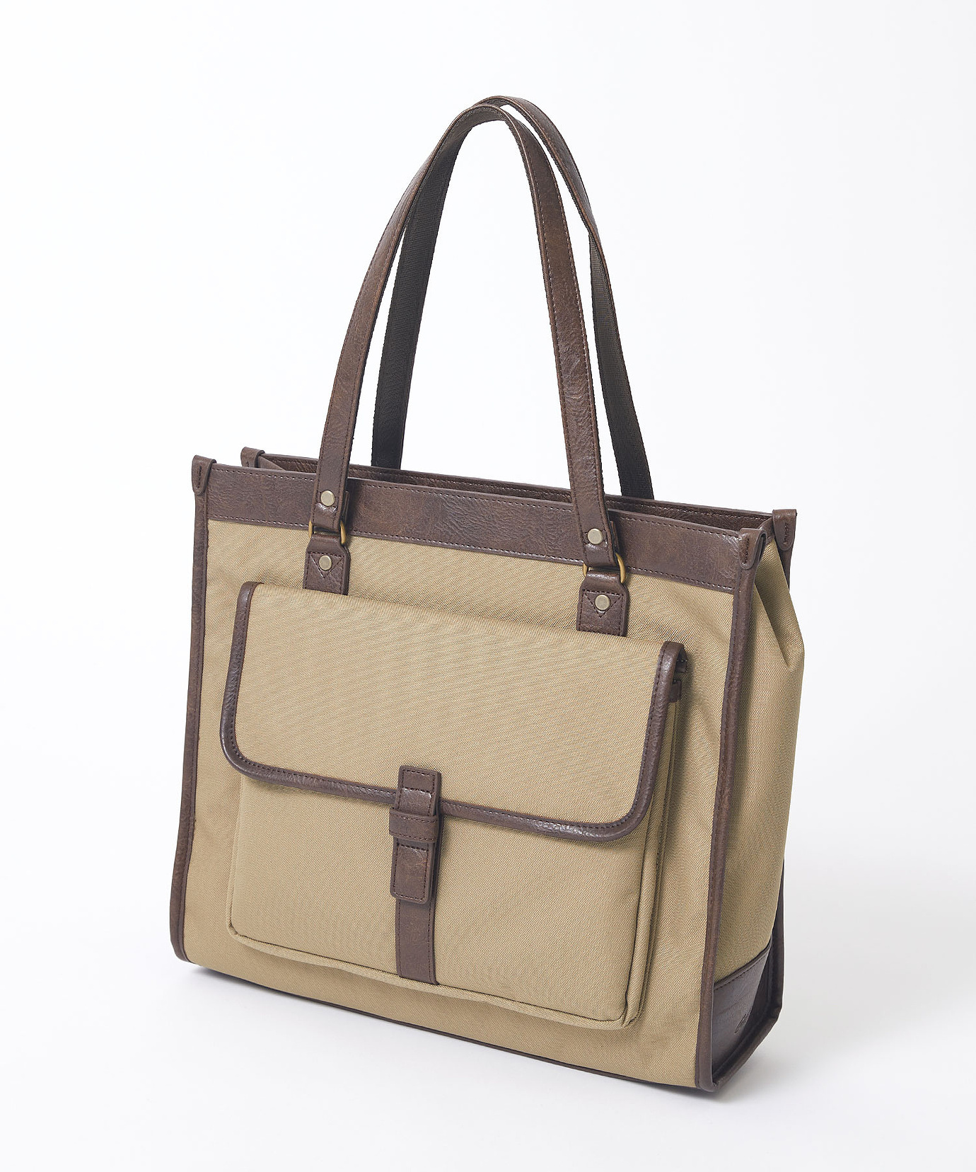 メンズ サファリテイスト トートバッグ通販 [1608-53802