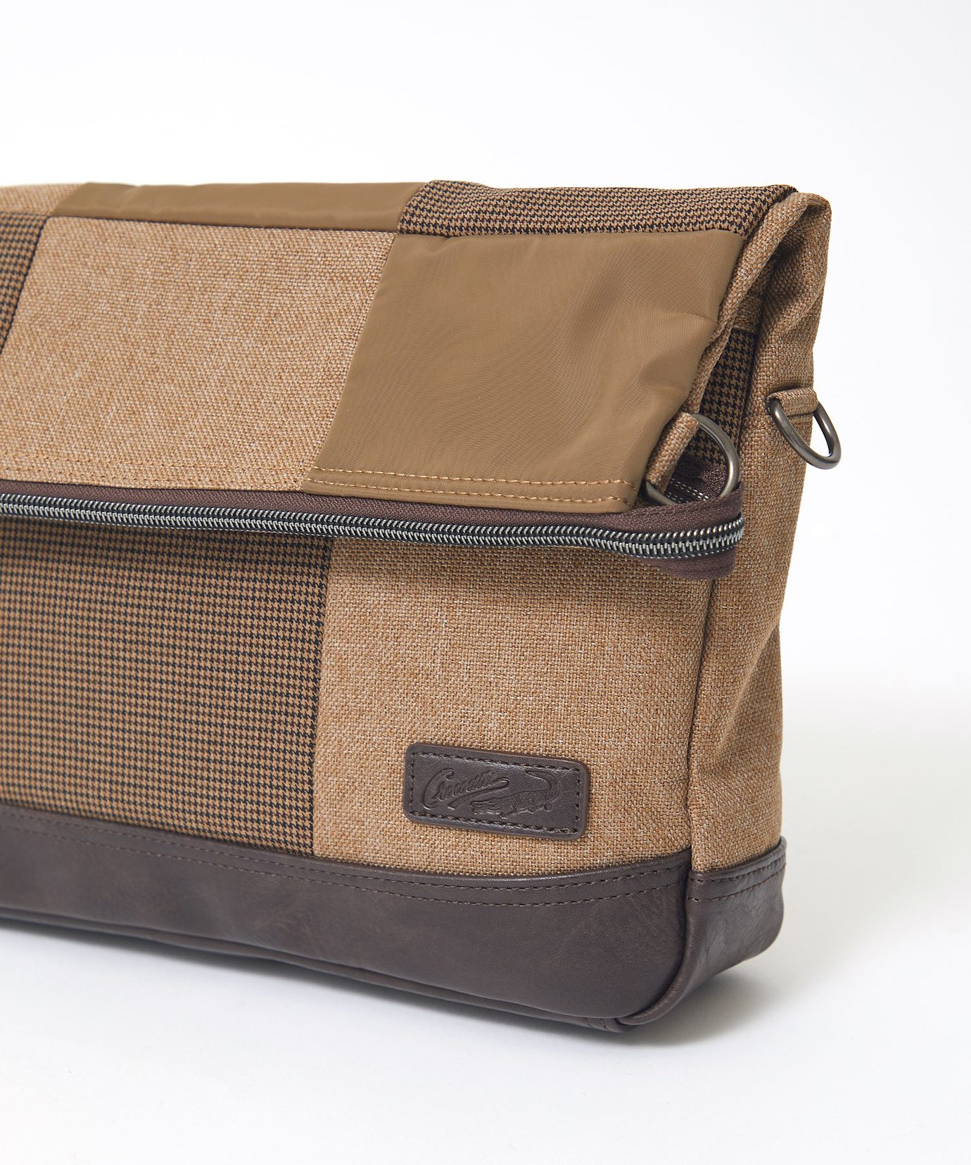 メンズ パッチワーク 配色 2WAY ショルダーバッグ通販 [1608-55806