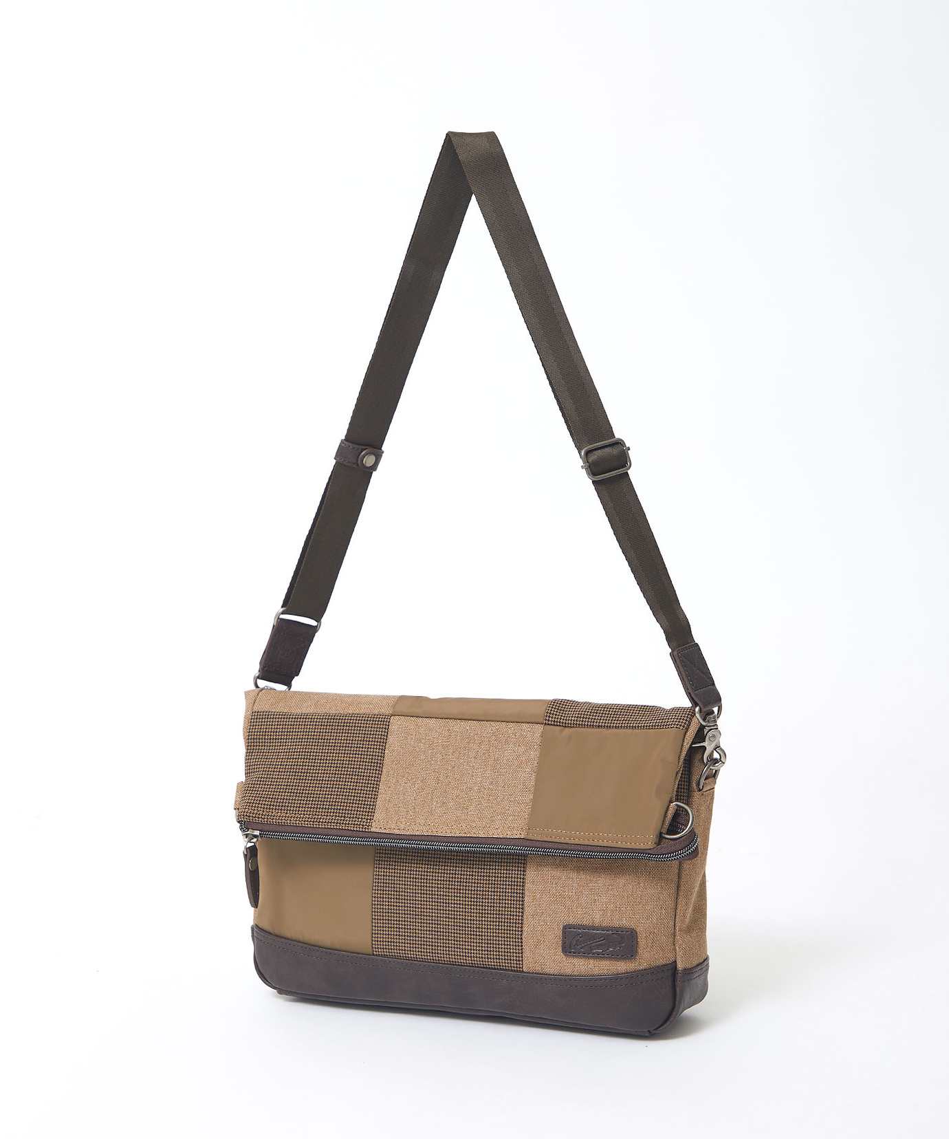 パッチワークツーウェイショルダーバッグ 卸売 通販ファッション - パッチワーク2wayショルダーバッグ