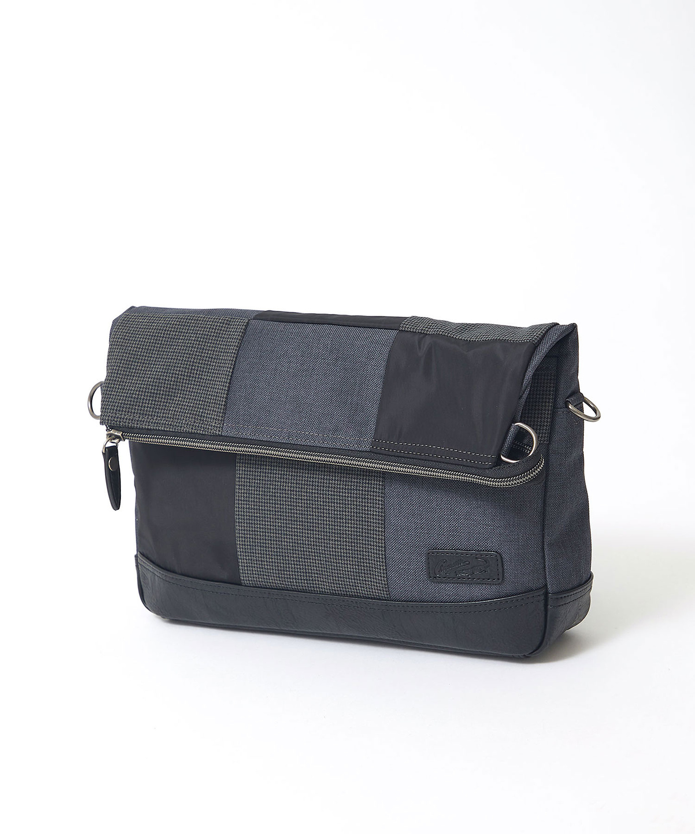 メンズ パッチワーク 配色 2WAY ショルダーバッグ通販 [1608-55806