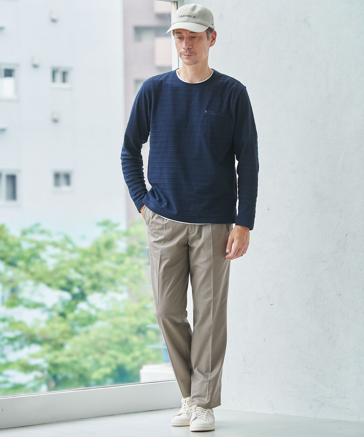 FANTOM COOLS クロコダイル風キャップ クロコダイル＞紳士の岡山デニムハット - ベルーナ【公式】