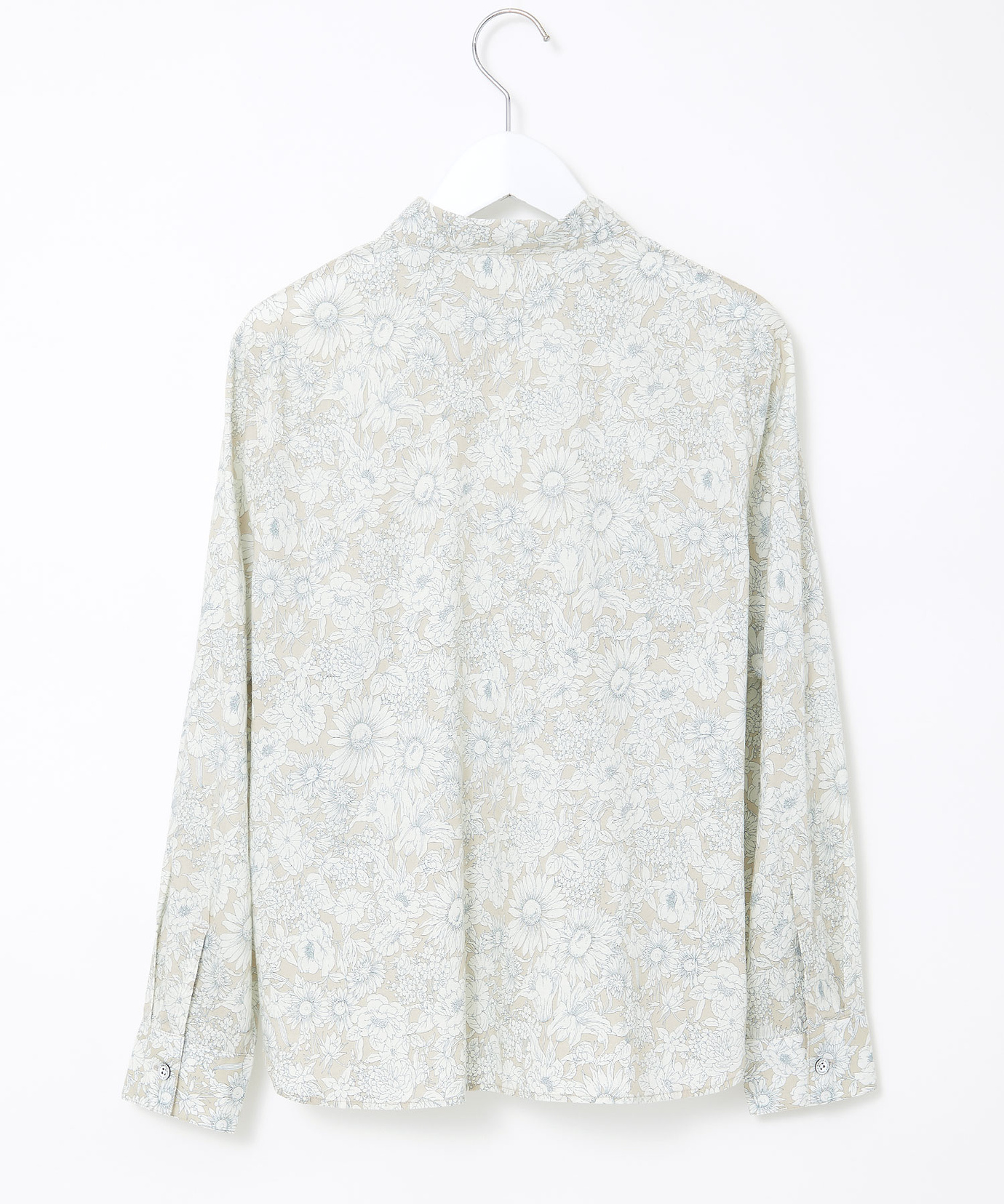 レディース 花柄 プリント ブラウス通販 [2001-56100] - クロコダイル