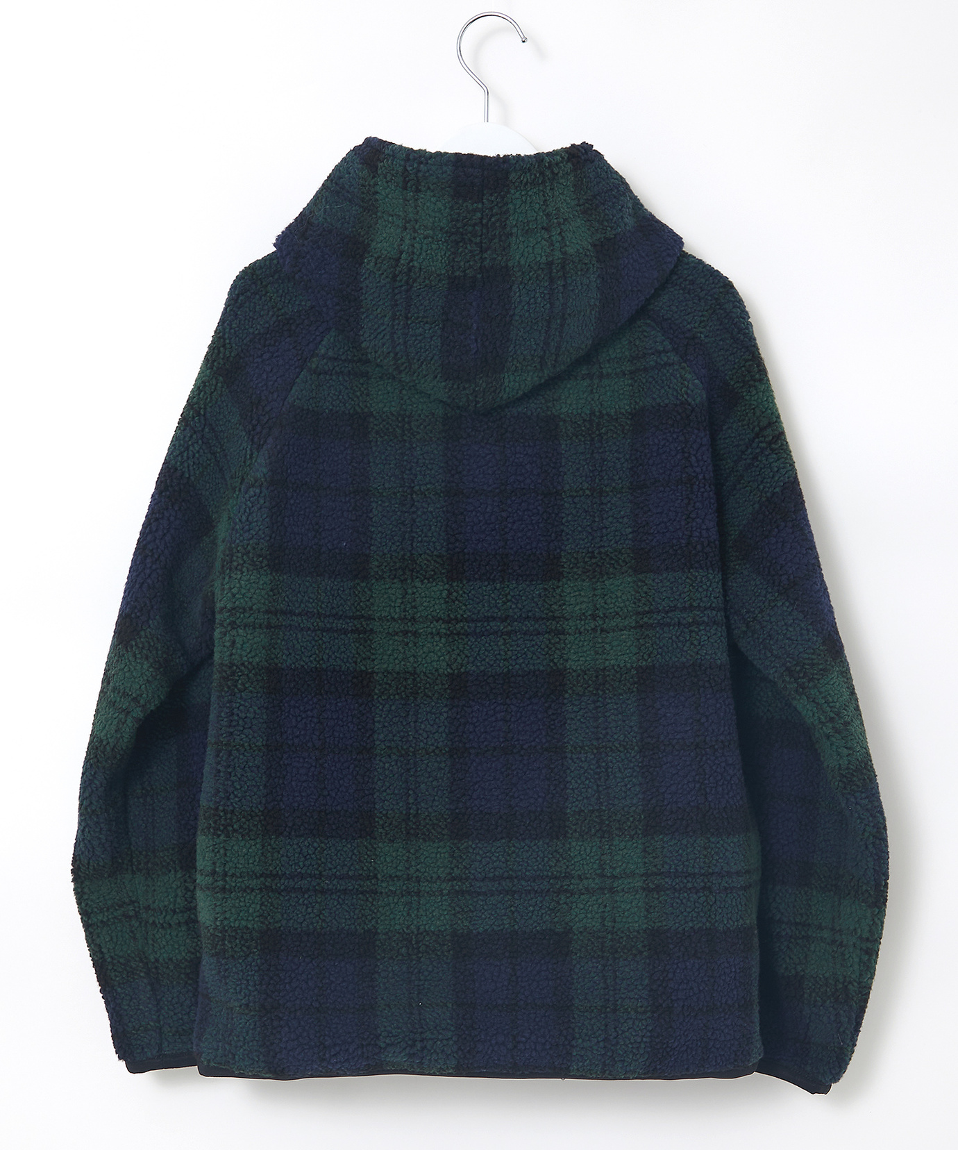 レディース チェック柄 フリース パーカ【洗濯機洗いOK】通販 [2002