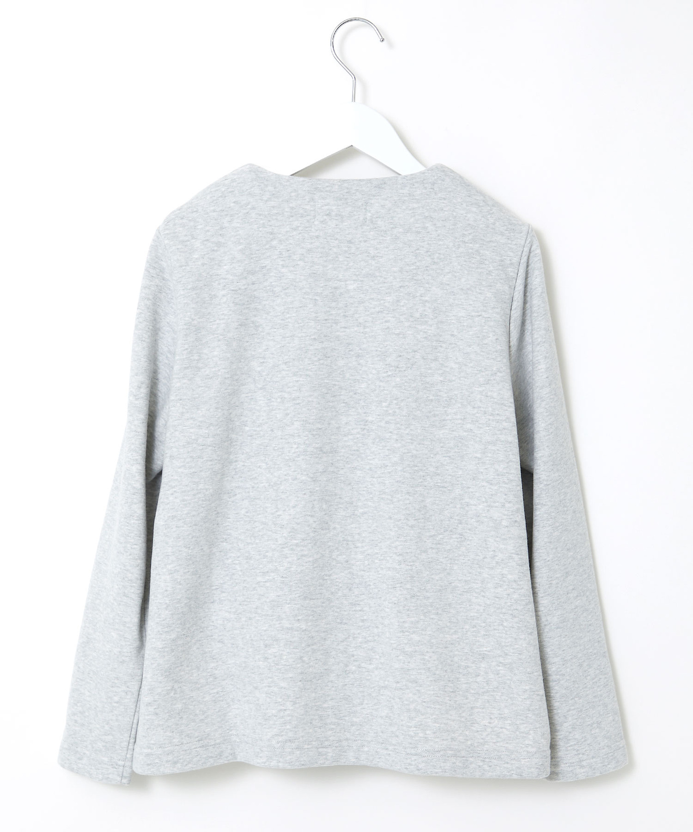 レディース ロゴワッペン ノーカラー カーディガン通販 [2002-51203