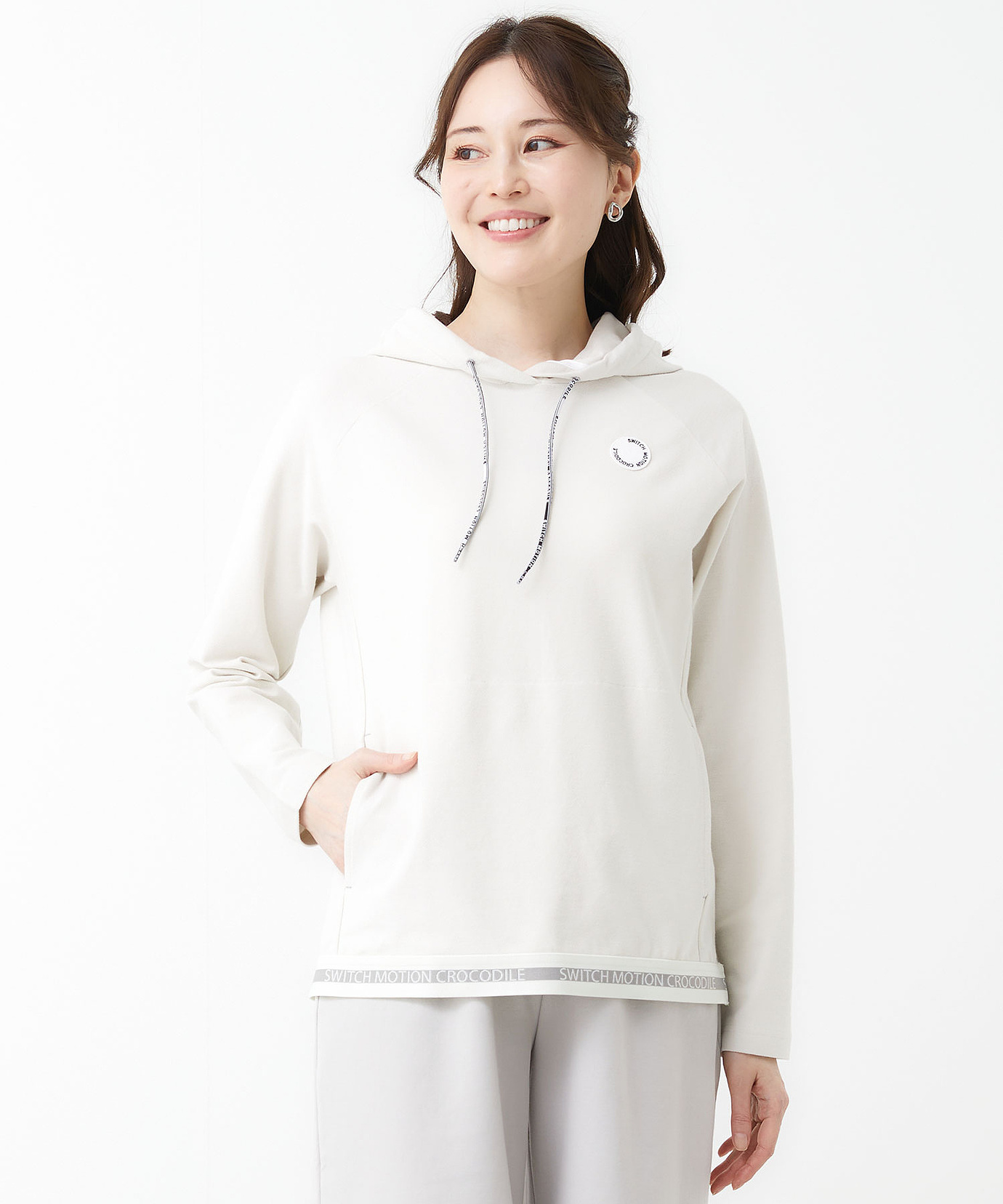 レディース ツイル 裏毛 パーカー通販 [2002-51215] - クロコダイル