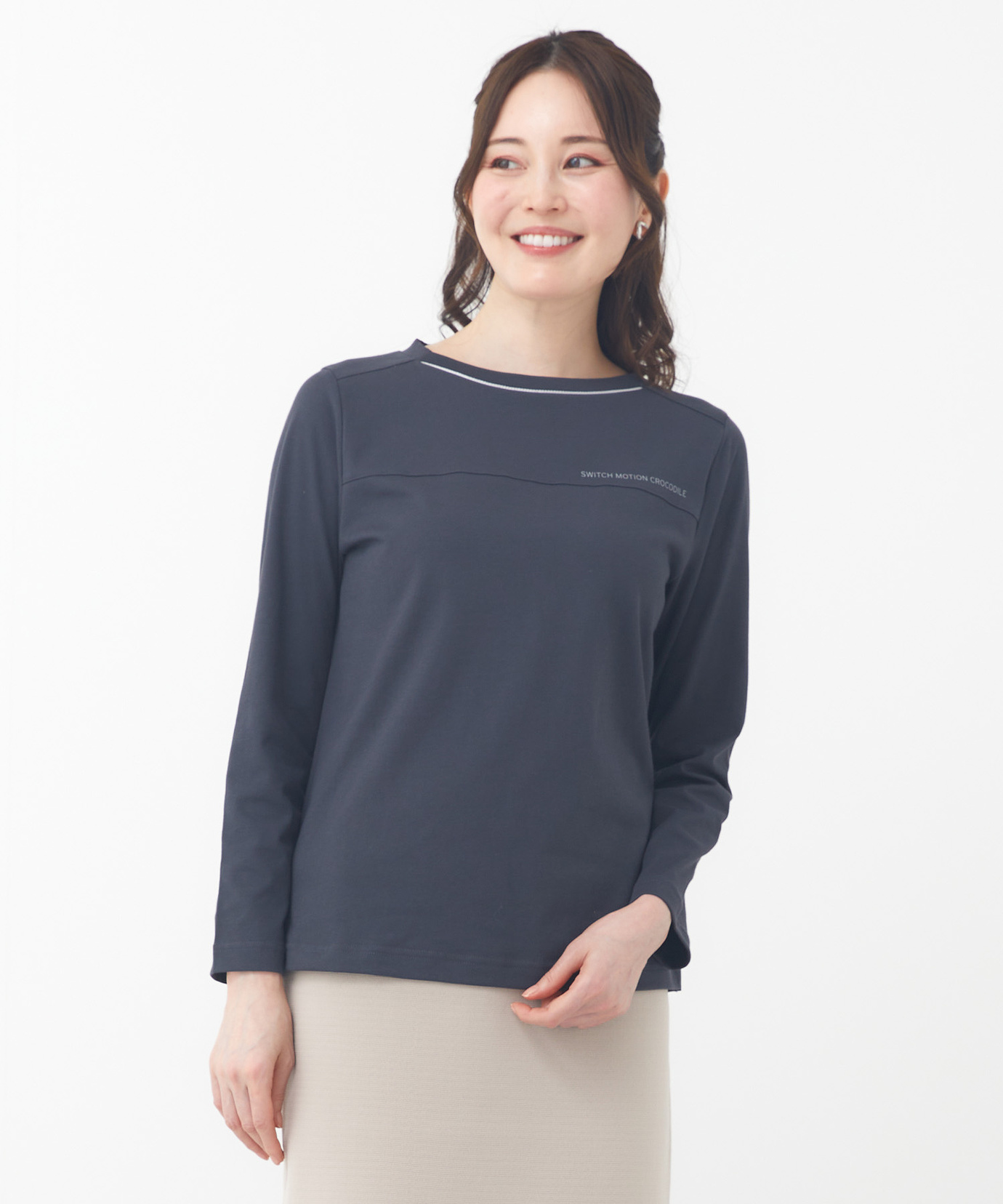 レディース ロゴ プリント Tシャツ通販 [2002-52201 レディース ロゴ プリント Tシャツ通販 [2002-52201